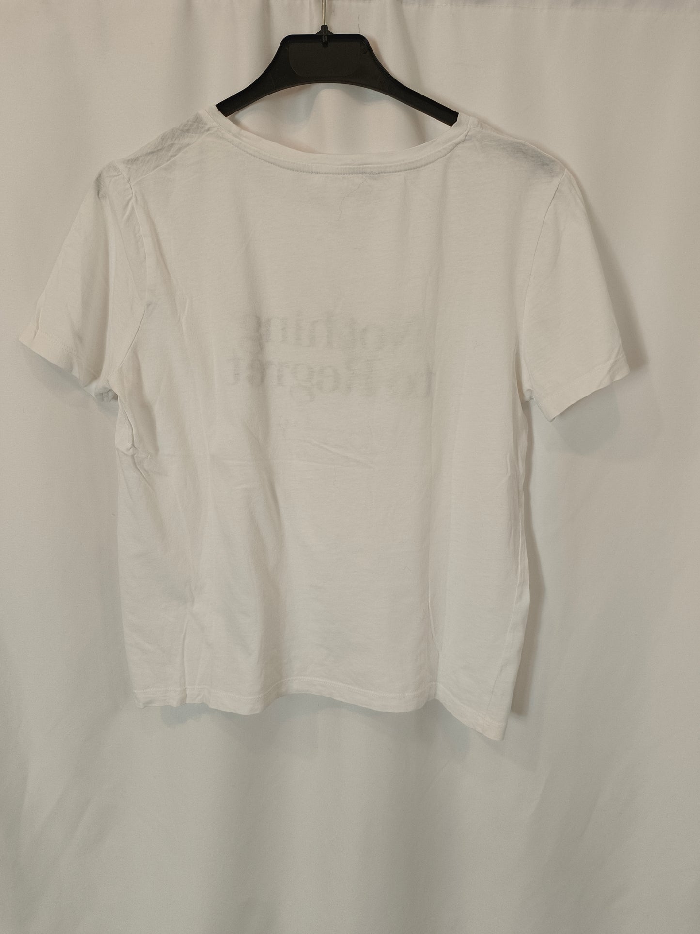 MANGO. White T-shirt letters Ts