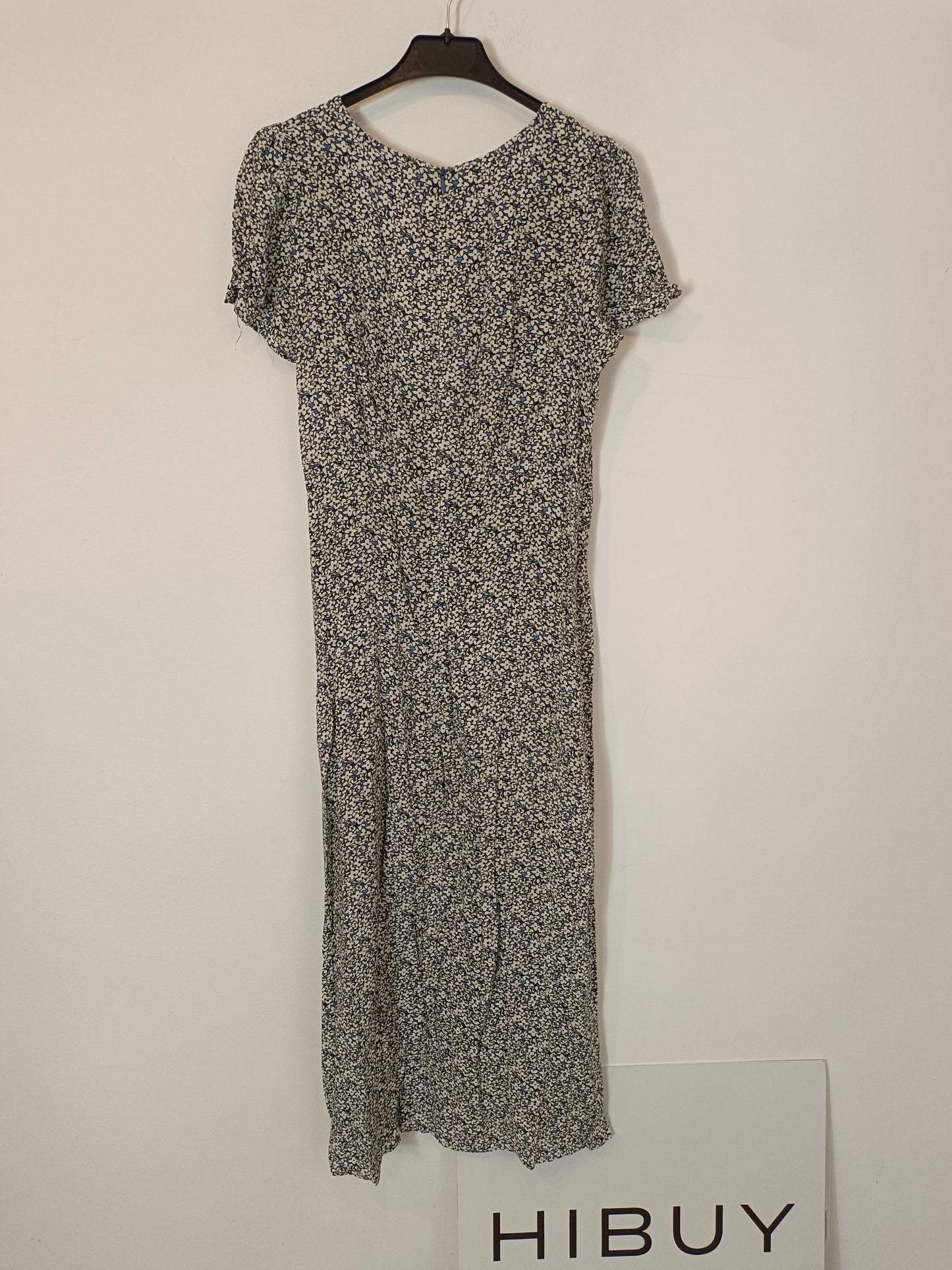 ESE O ESE. Vestido midi azul flores T.s