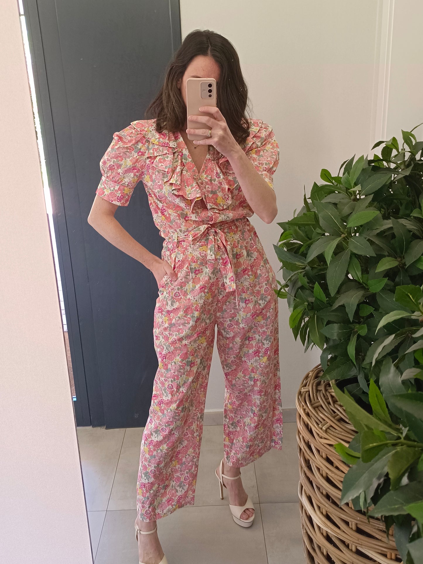 VOGANA. Mono fluido flores T.m