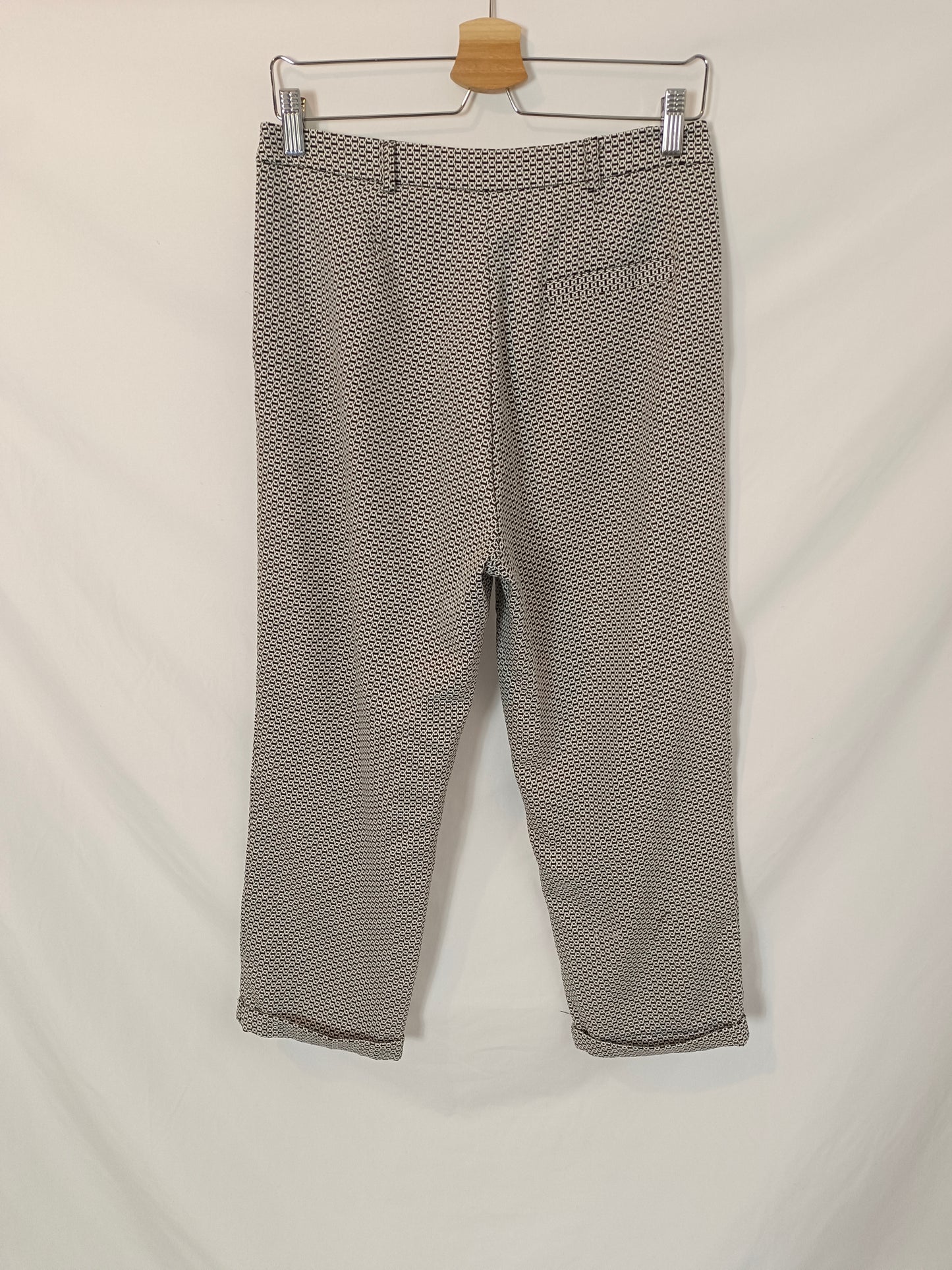 KING KONG. Printed pleated trousers TU(40)