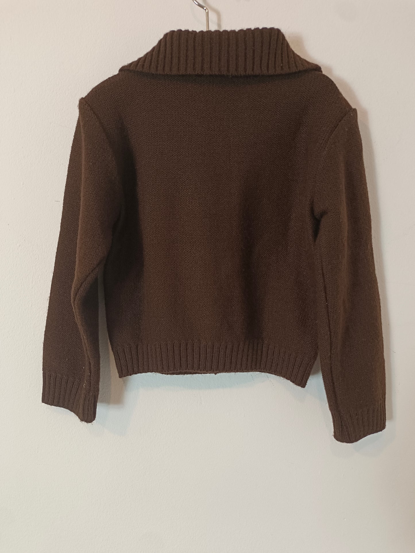 ALVE. Chaqueta marrón cruzada T.3 años