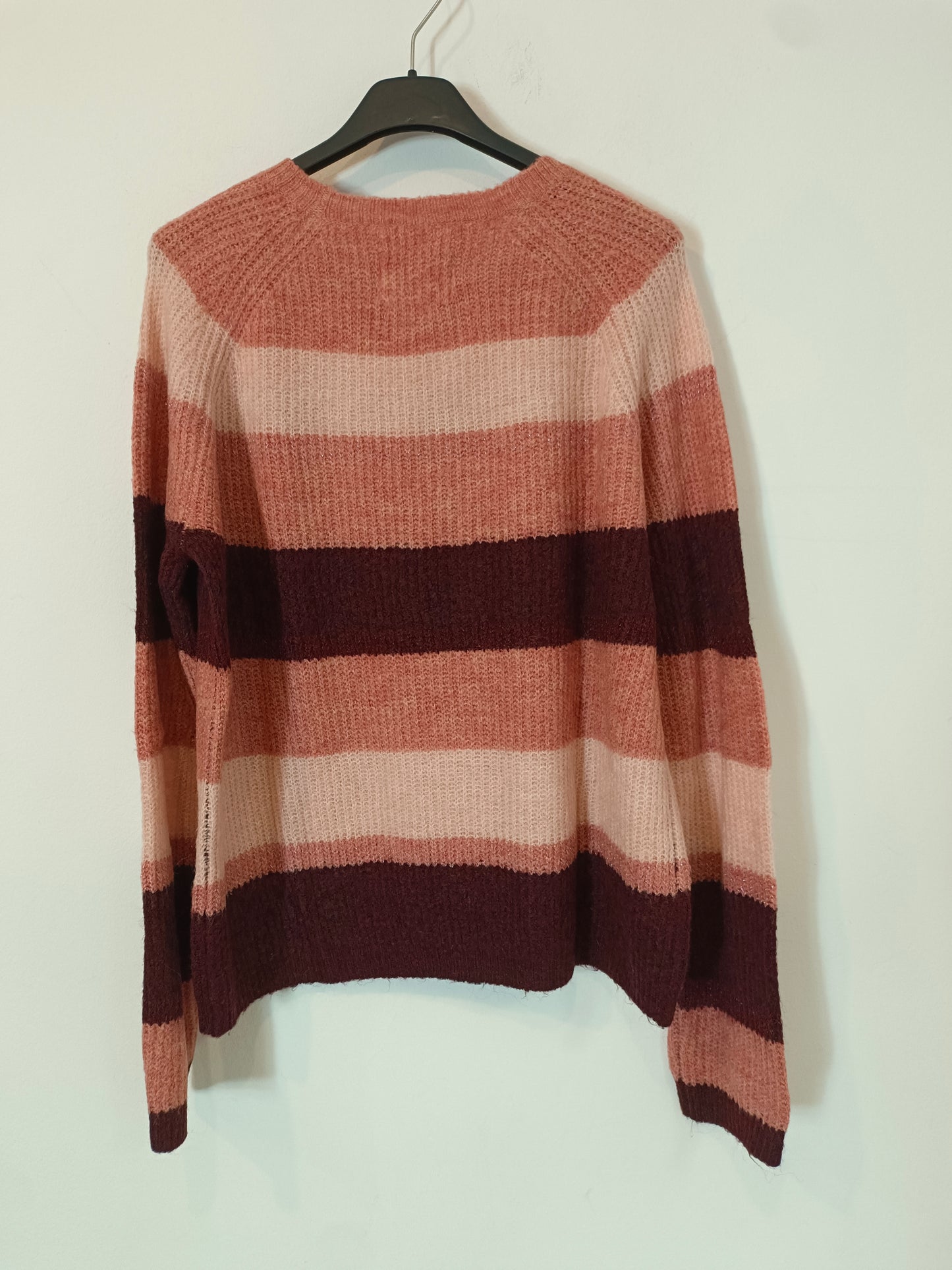 SPRINFIELD. Jersey rayas rosa T.m