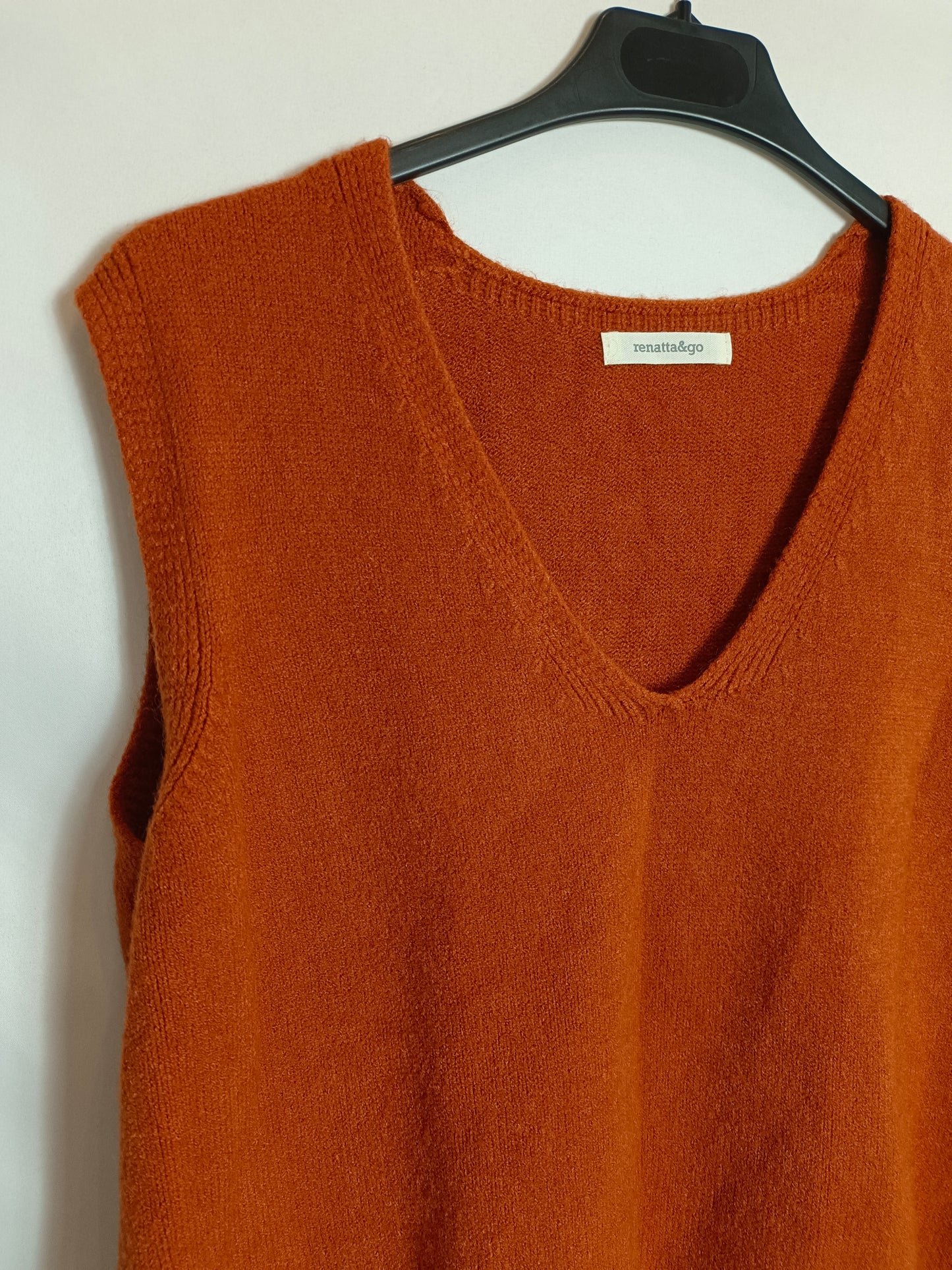 RENATTA&GO. jersey sin mangas teja TU(S)
