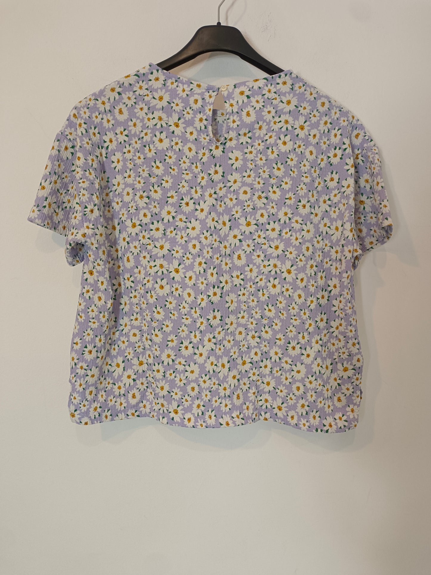 ZARA. Mauve floral top, size 13-14 years