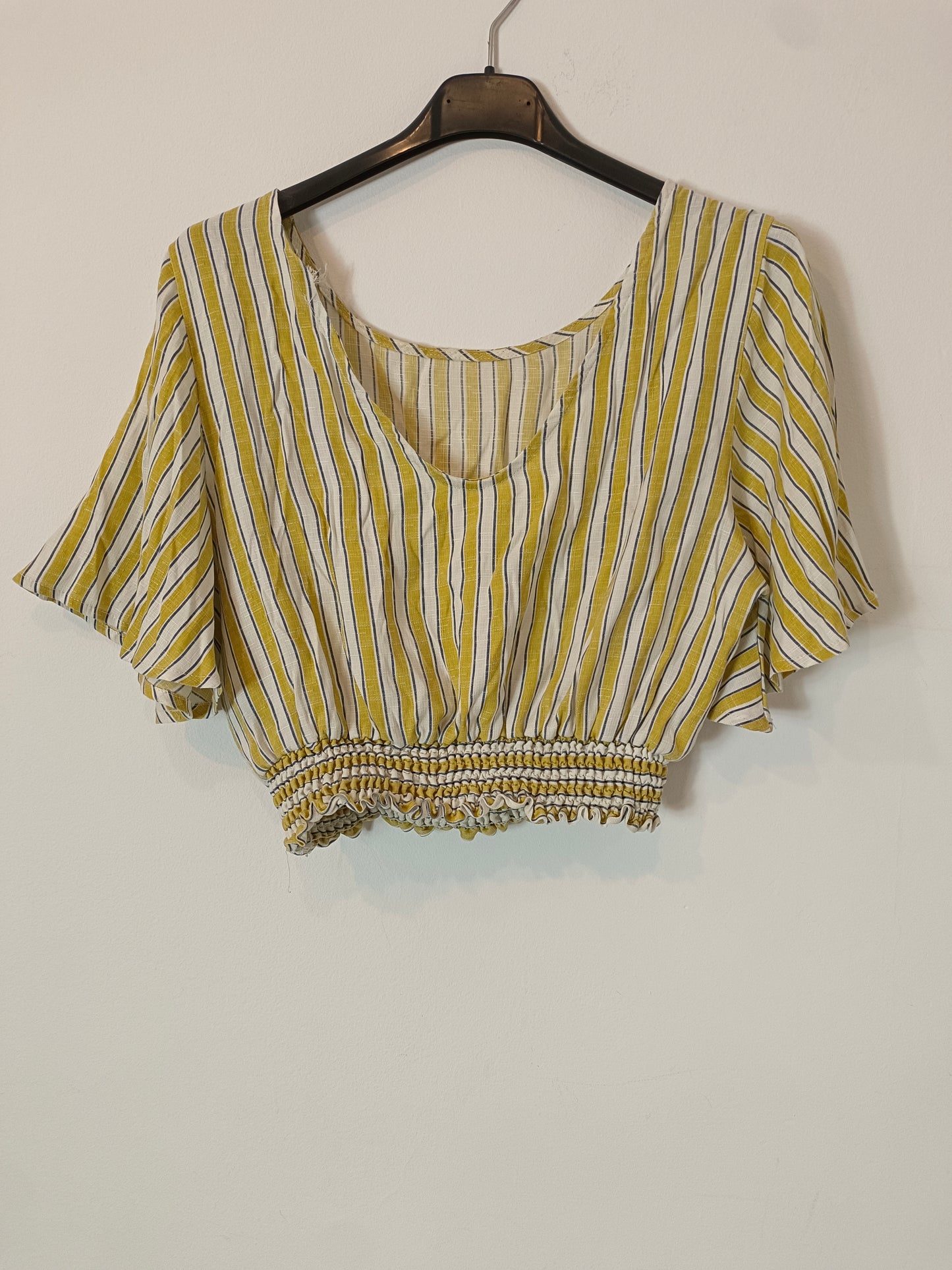 OTHERS. Striped Crop Top TU(S)