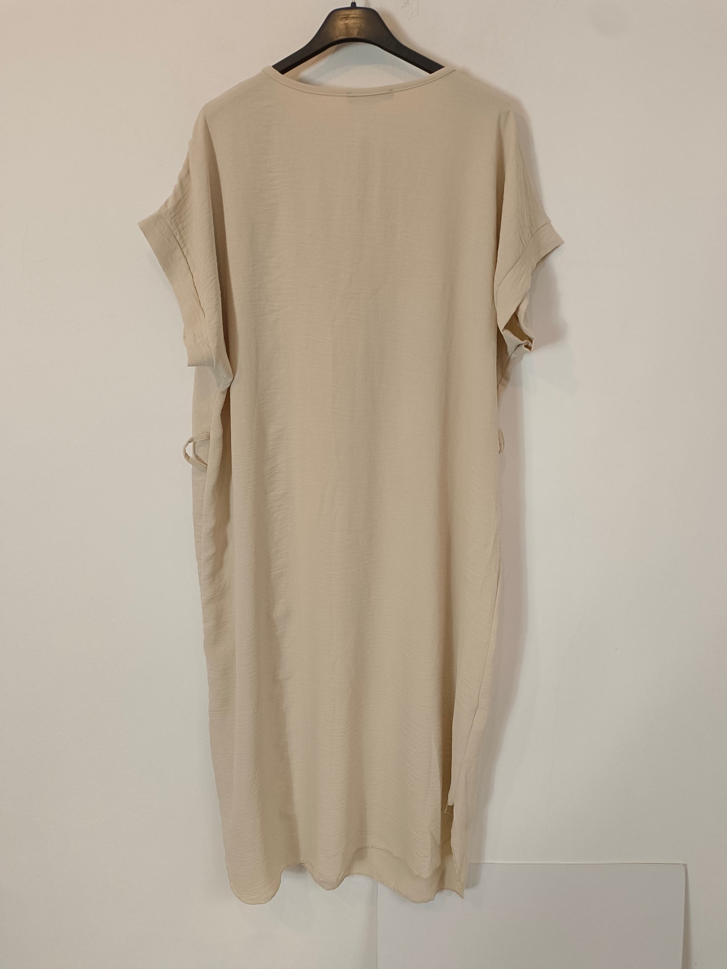 OTRAS. Vestido largo beige Tu(m/l) TARA