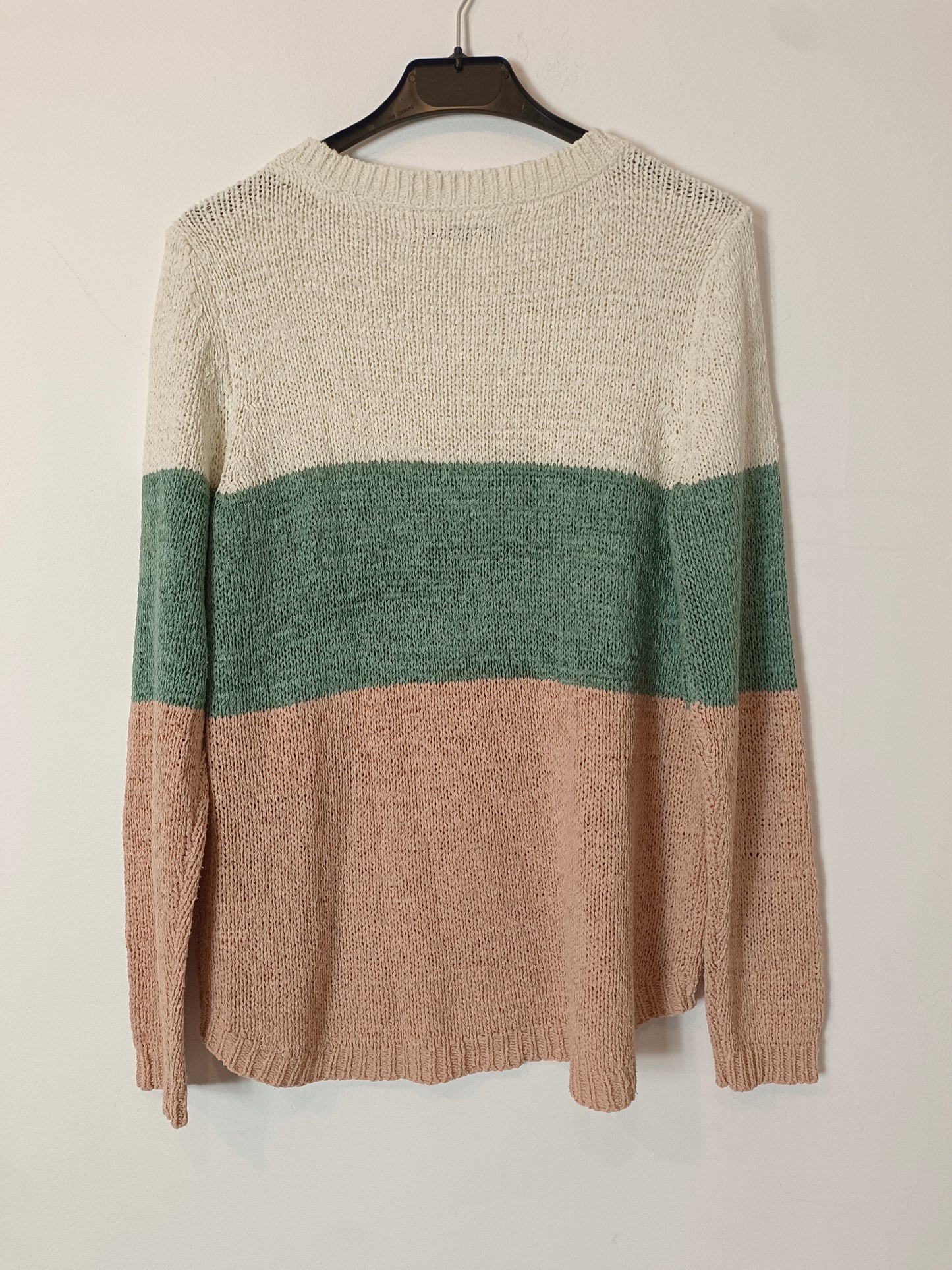 ONLY. Jersey fino rayas T.m