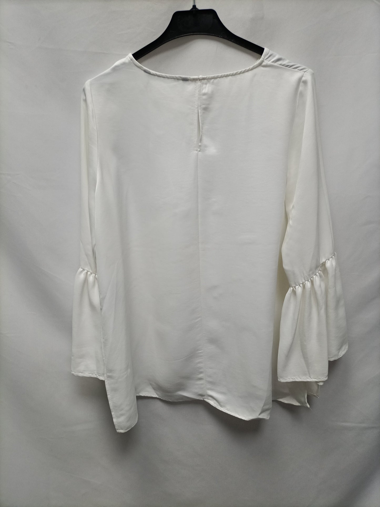 ZARA. White flowing blouse, size XL