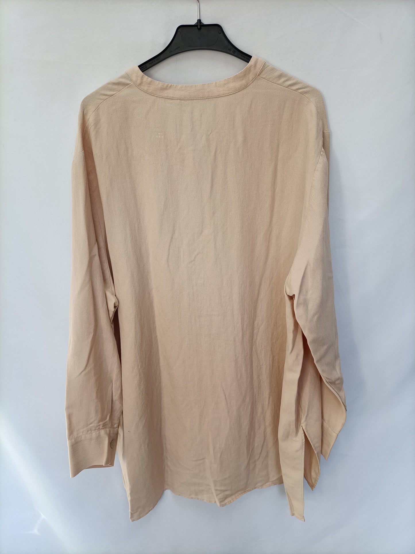 ZARA. Flowy beige blouse, size XL