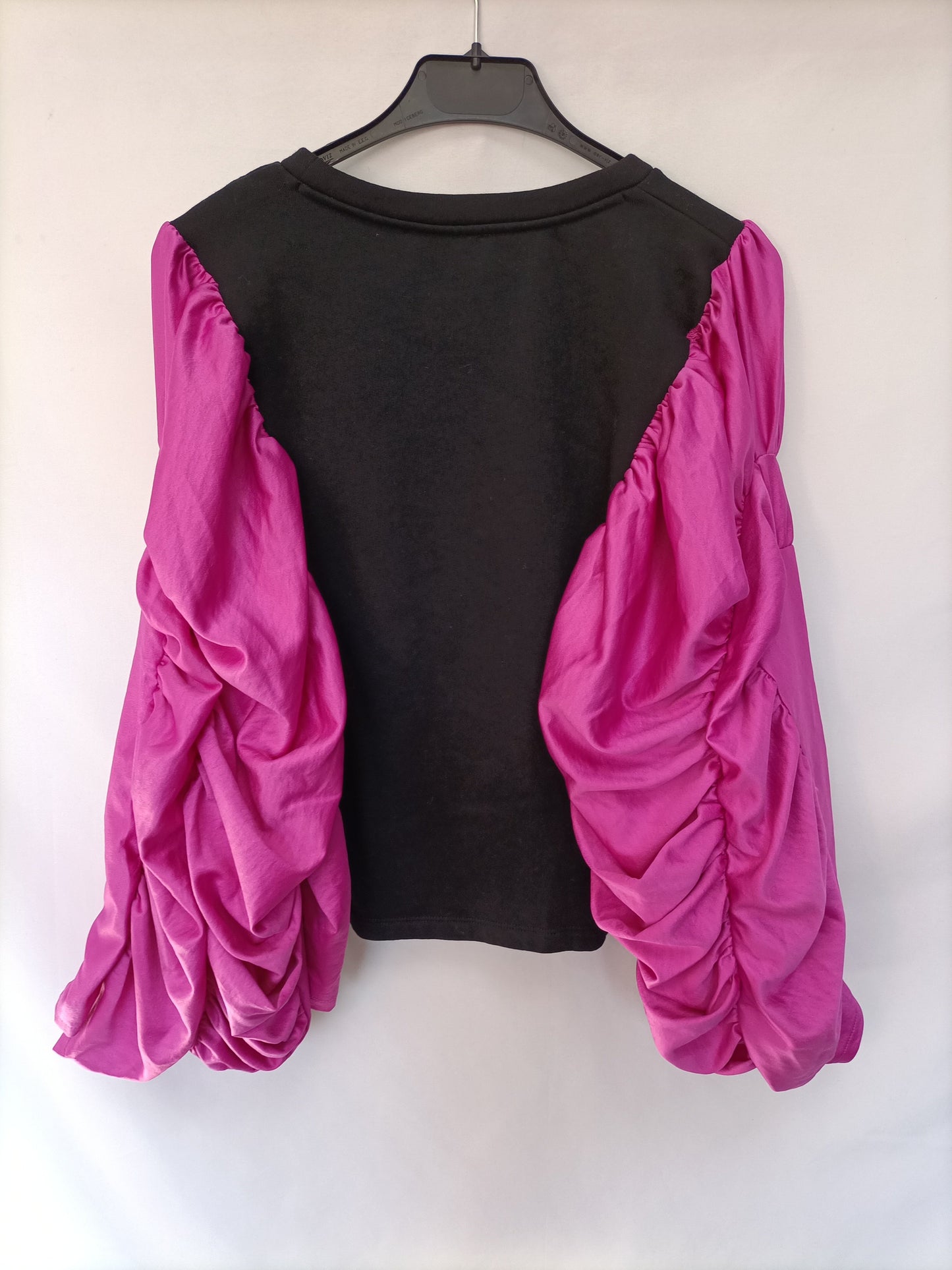 ZARA. Top mangas buganvilia T. s