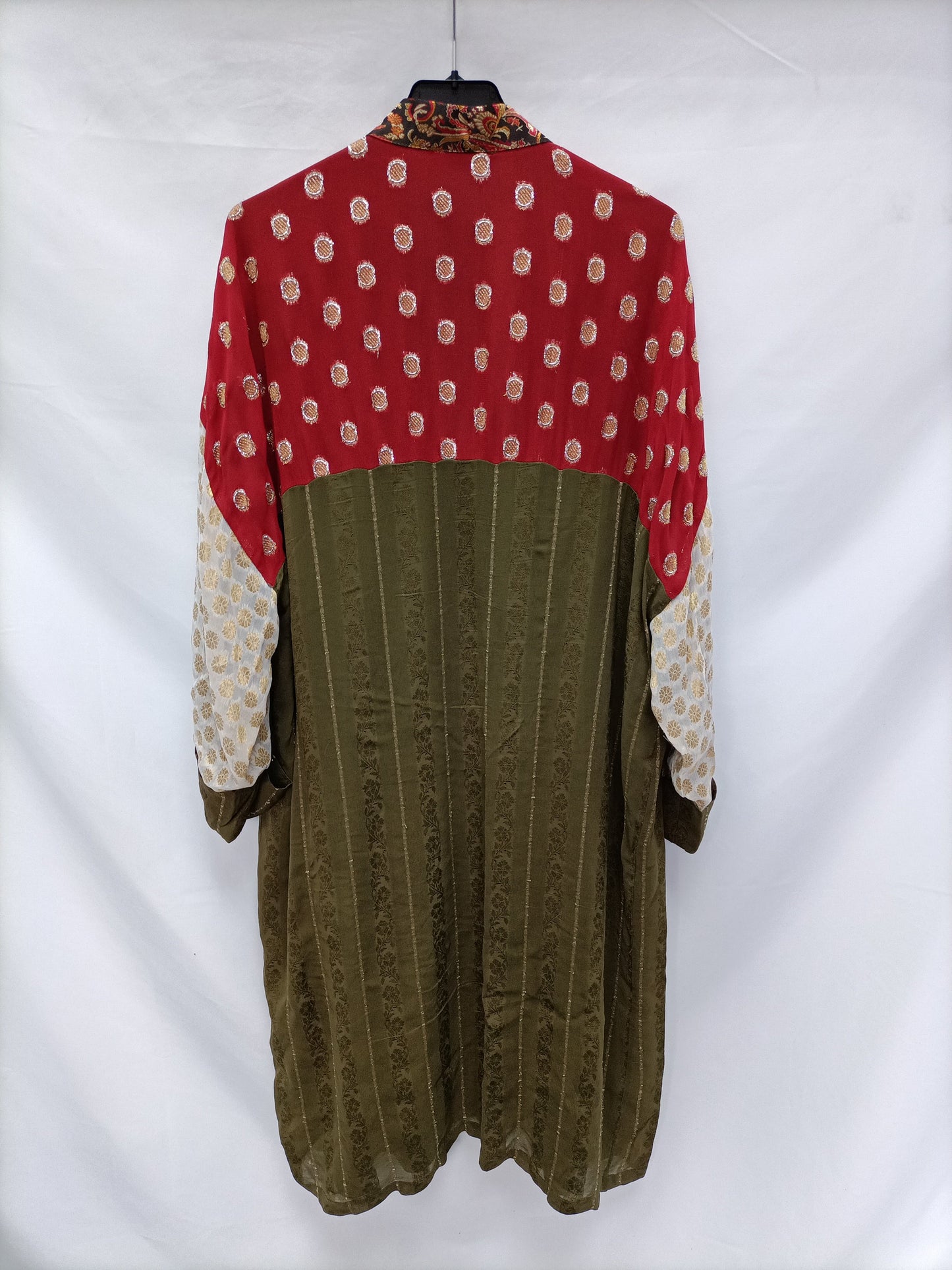 ZARA. Kimono multiestampado T.m