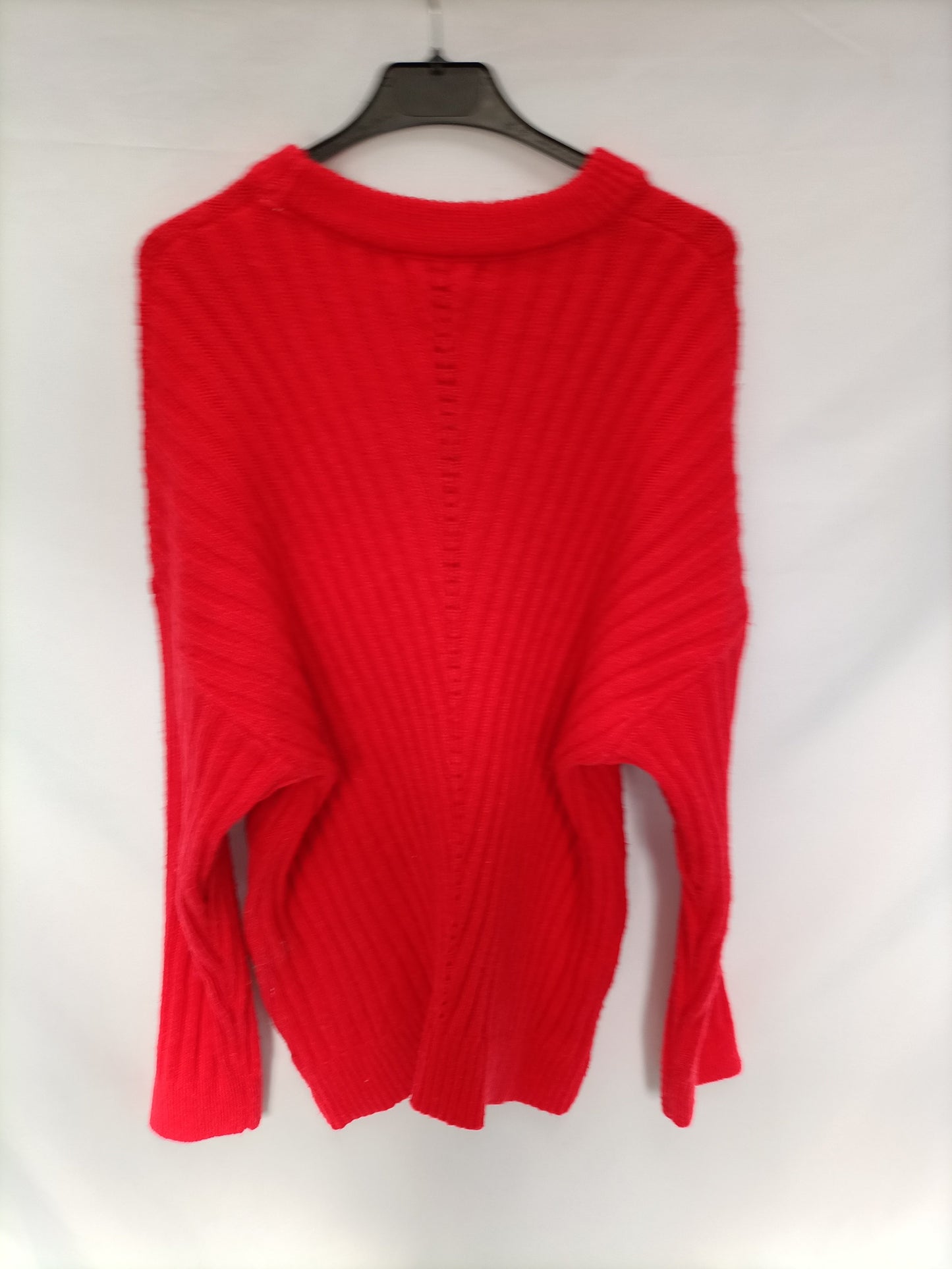 MANGO. Jersey largo rojo T.m
