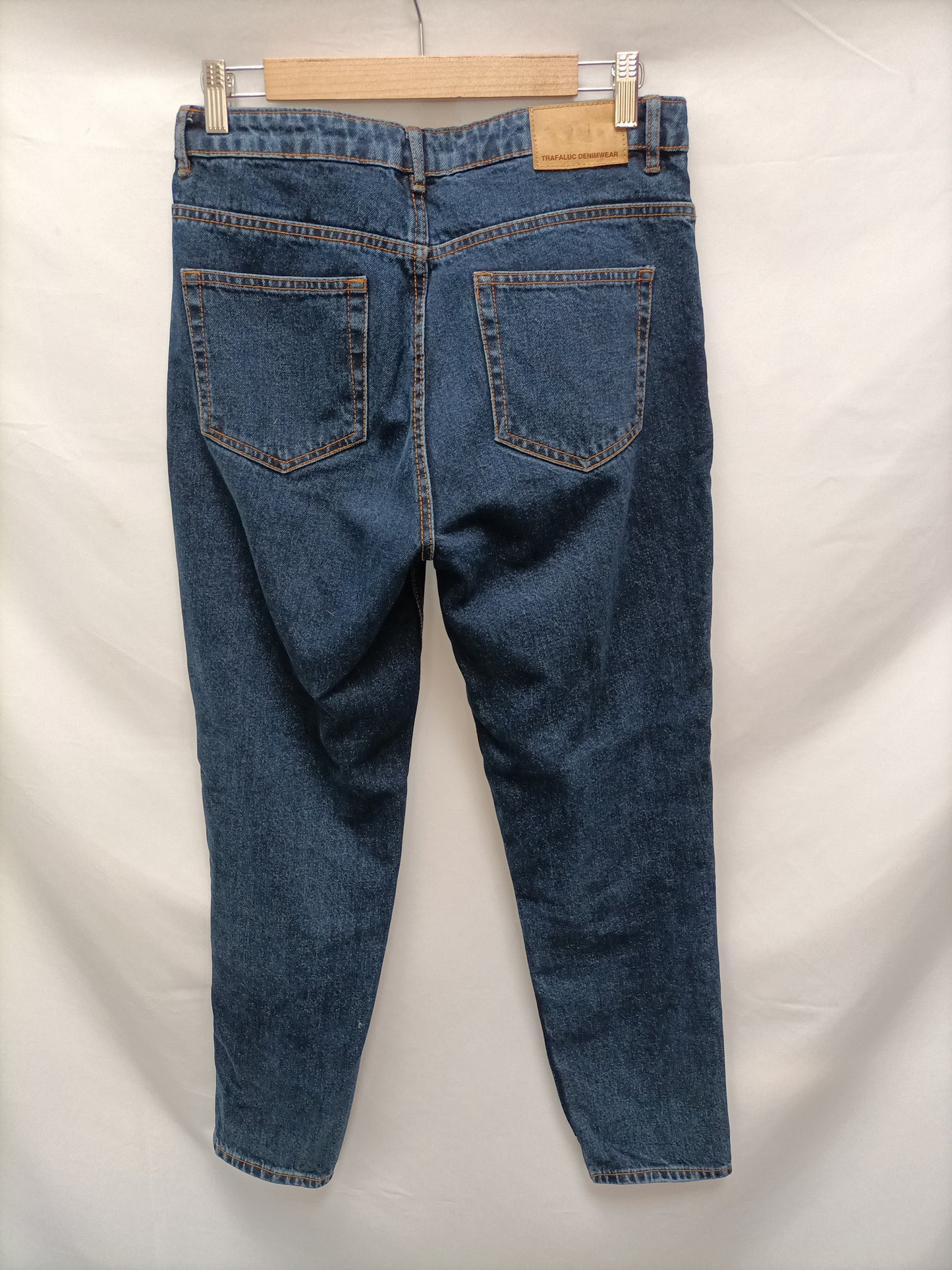 ZARA. Pantalón denim boyfriend T.38