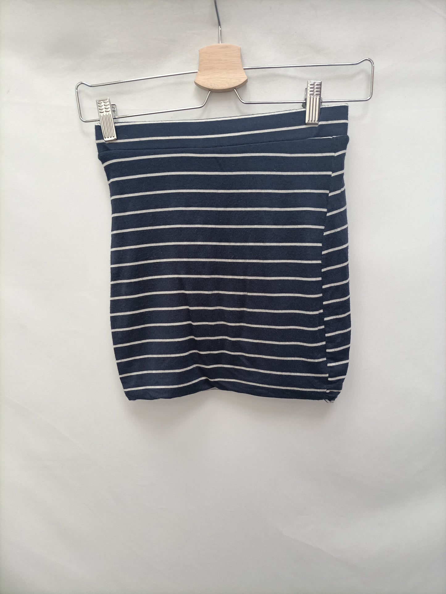 ZARA. Falda rayas elástica T.s
