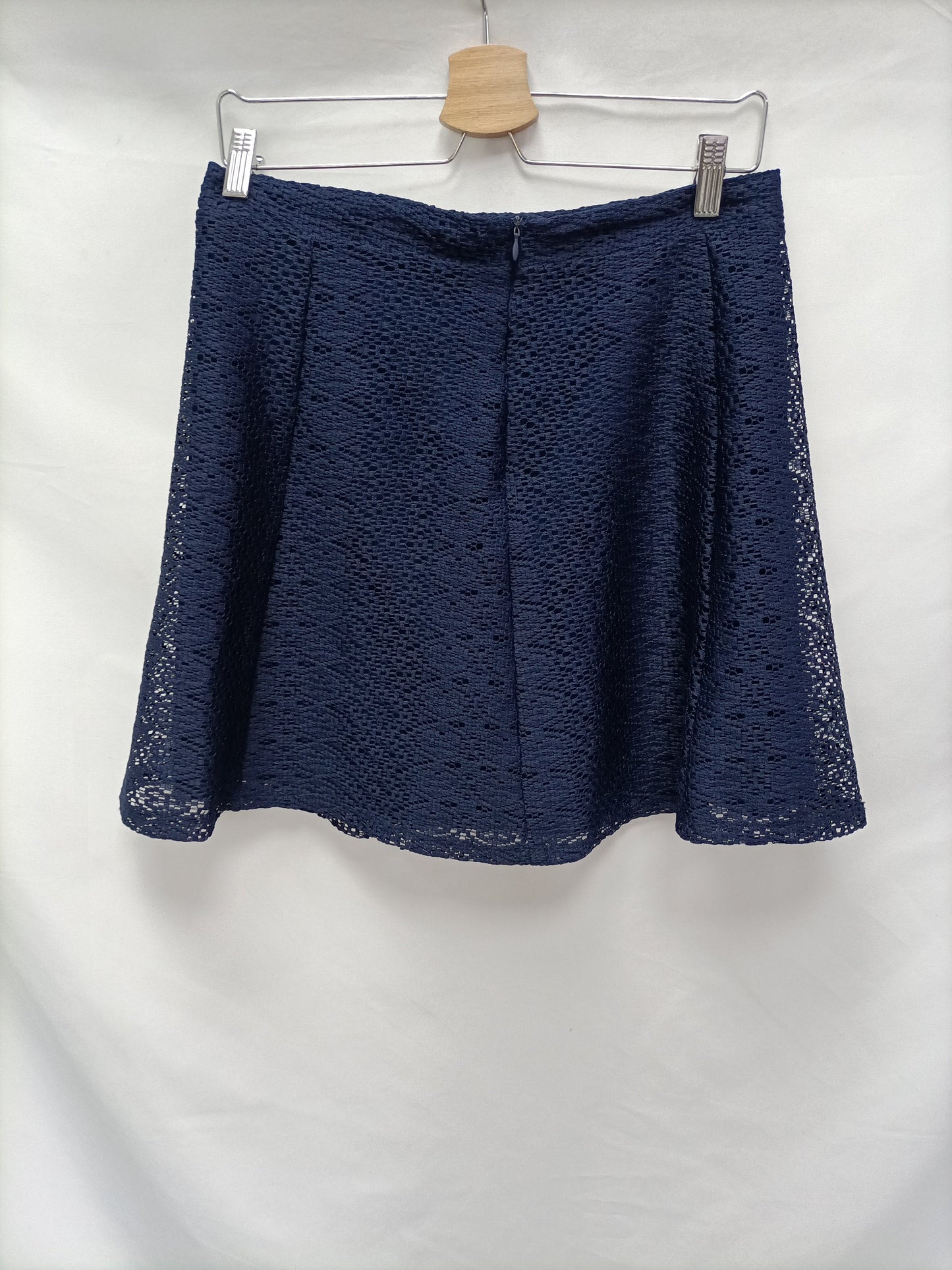 ZARA. Blue lace skirt TM