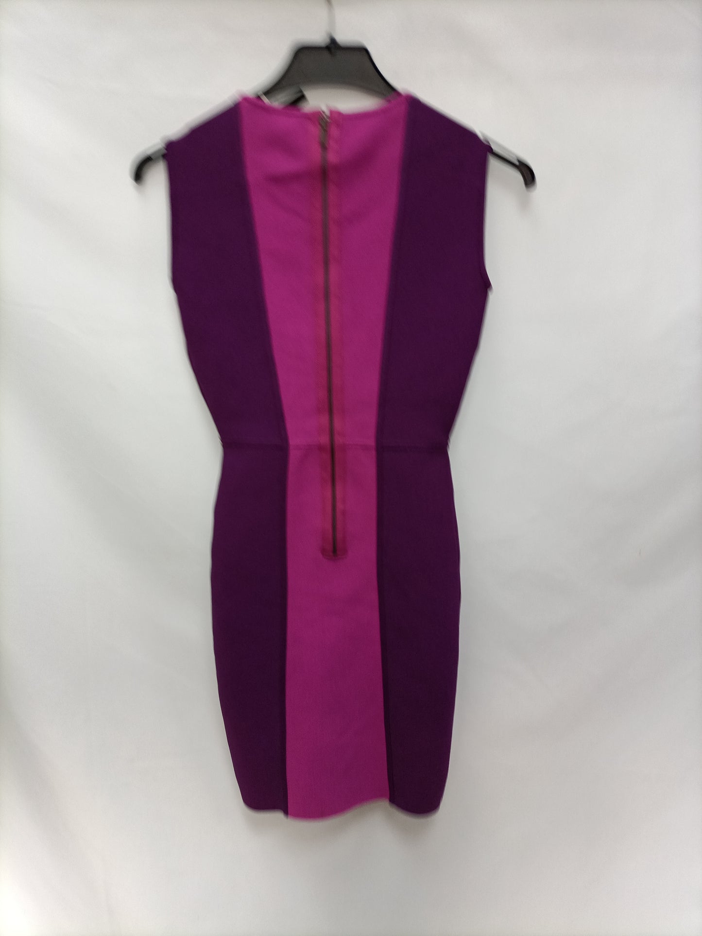 BCBG. Two-tone fitted dress, size XXS