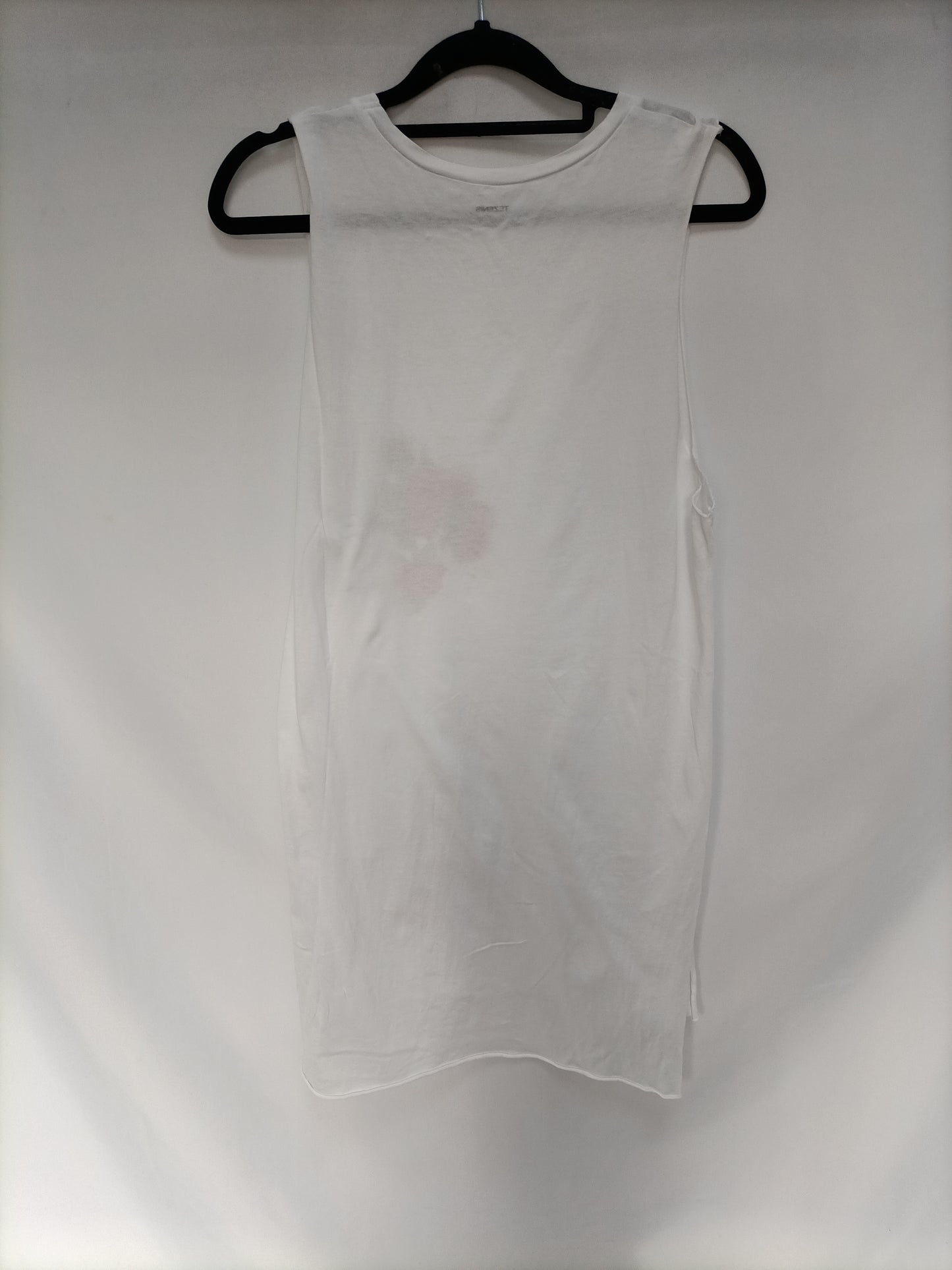 TENEZIS. Camiseta blanca larga T.m