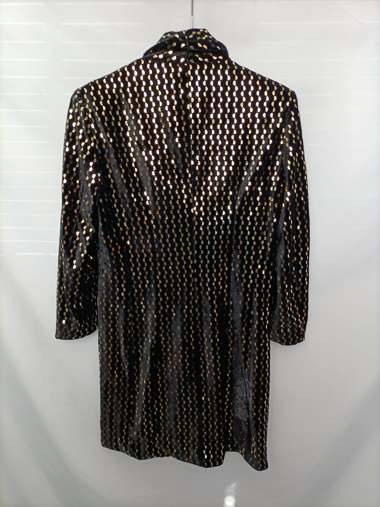 SFERA. Blazer terciopelo dorado T.m