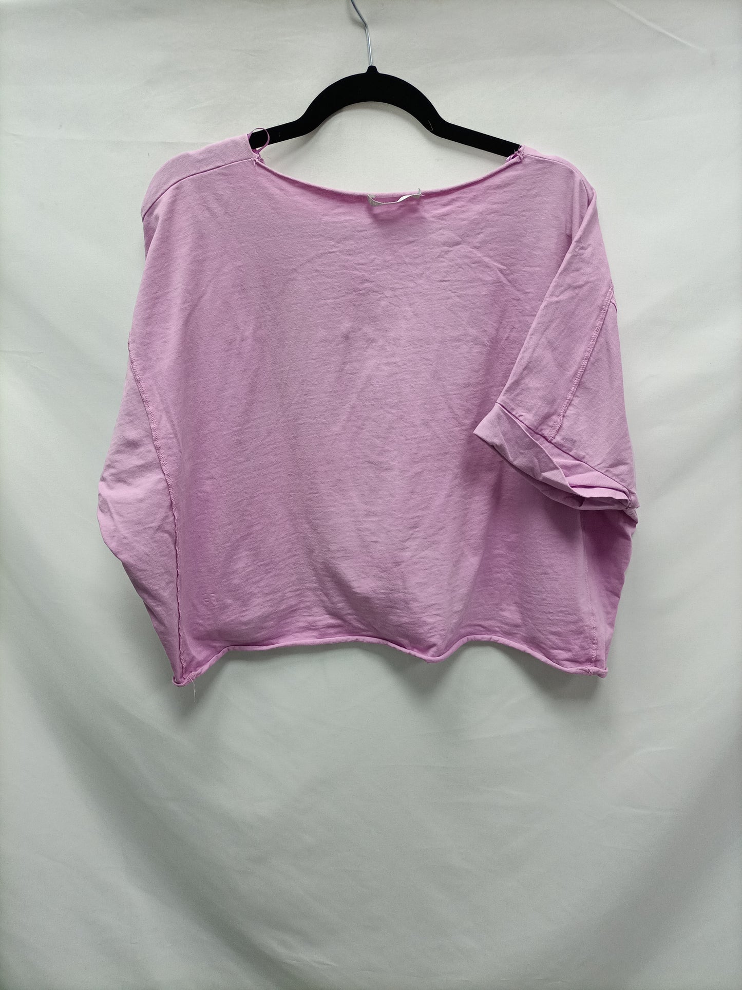 ZARA. Oversized pink t-shirt Ts