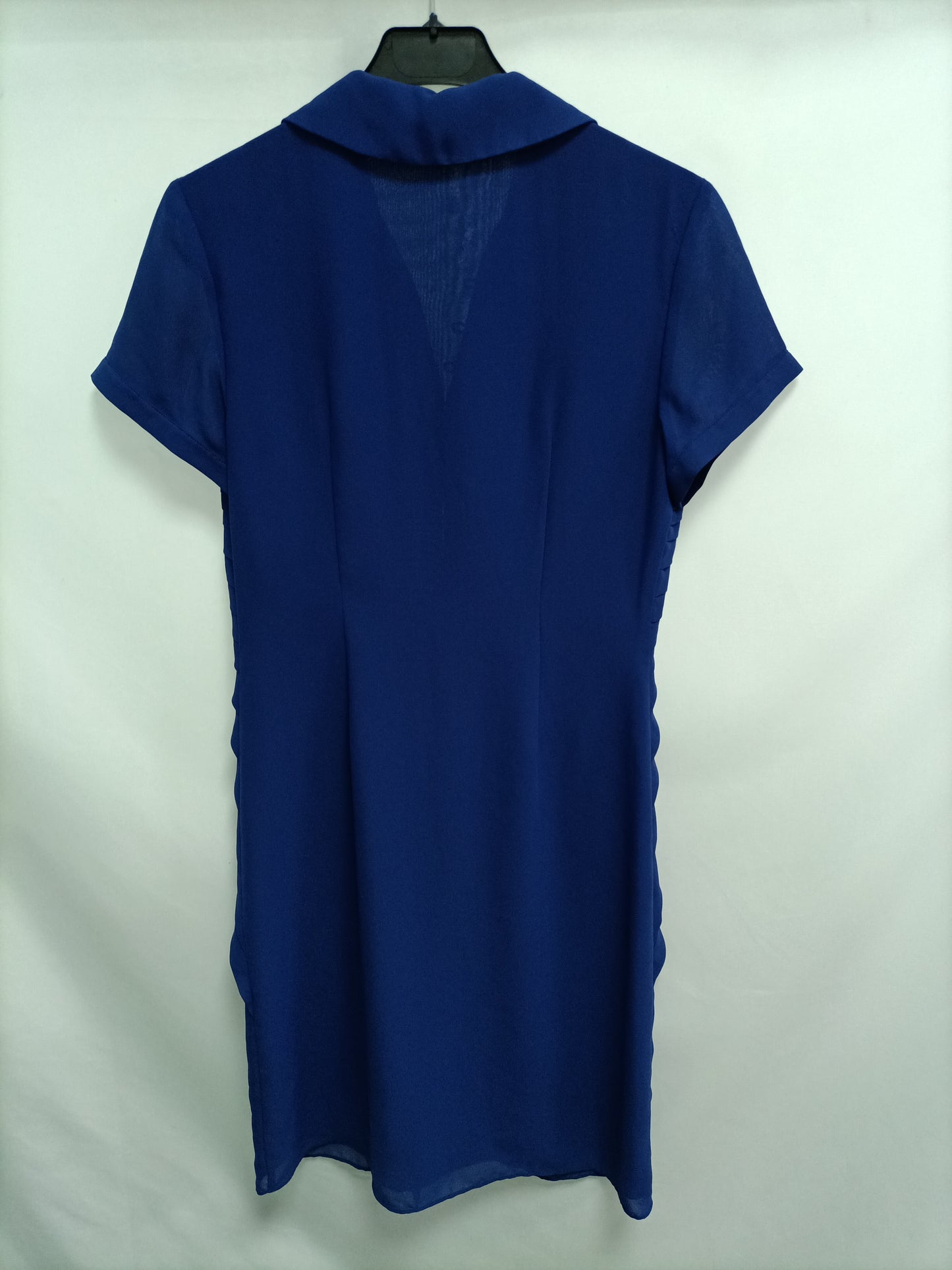 LES PETITE. Vestido azul klein plisado t.u