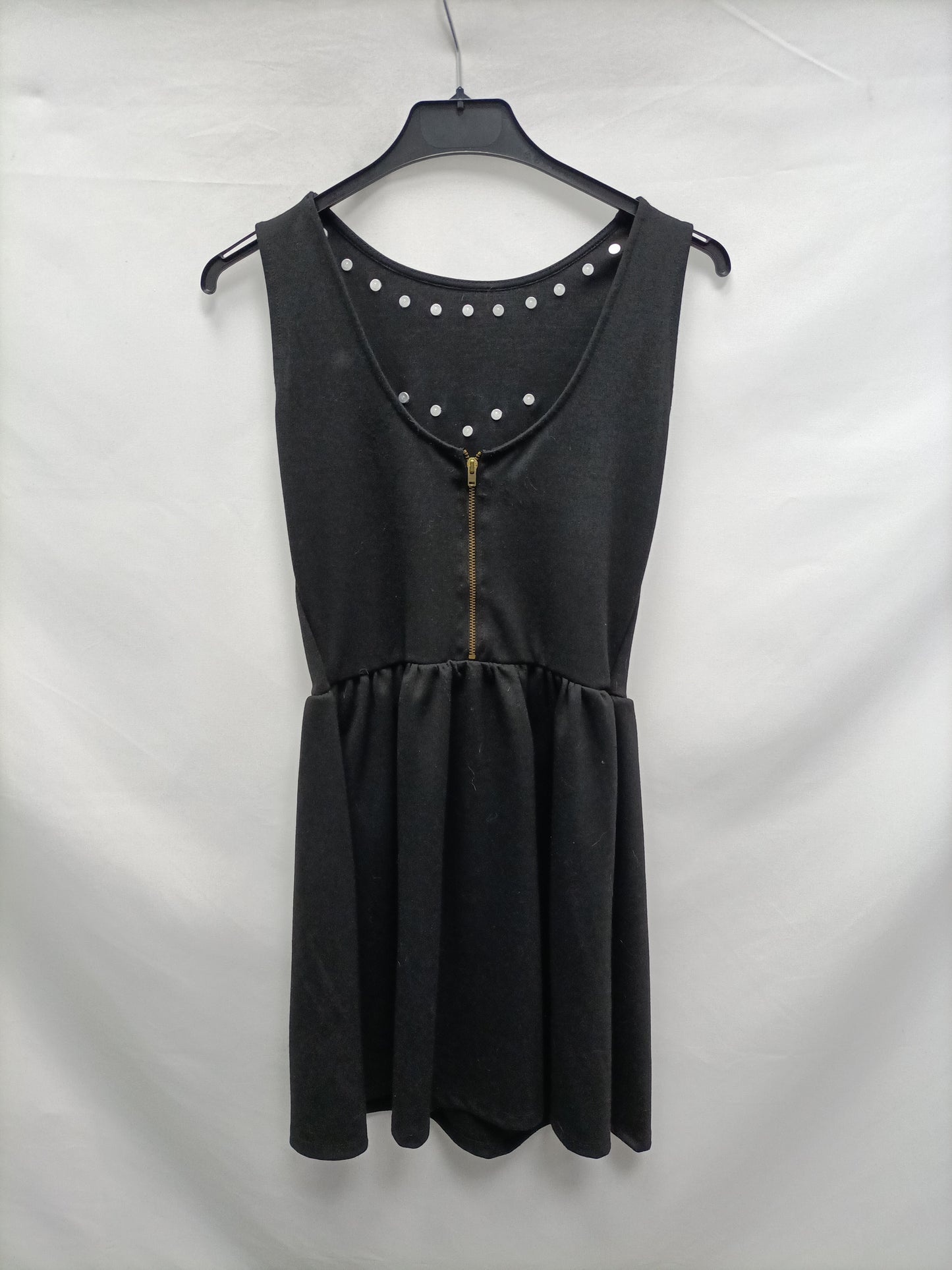 PULL&BEAR. Black studded Ts dress