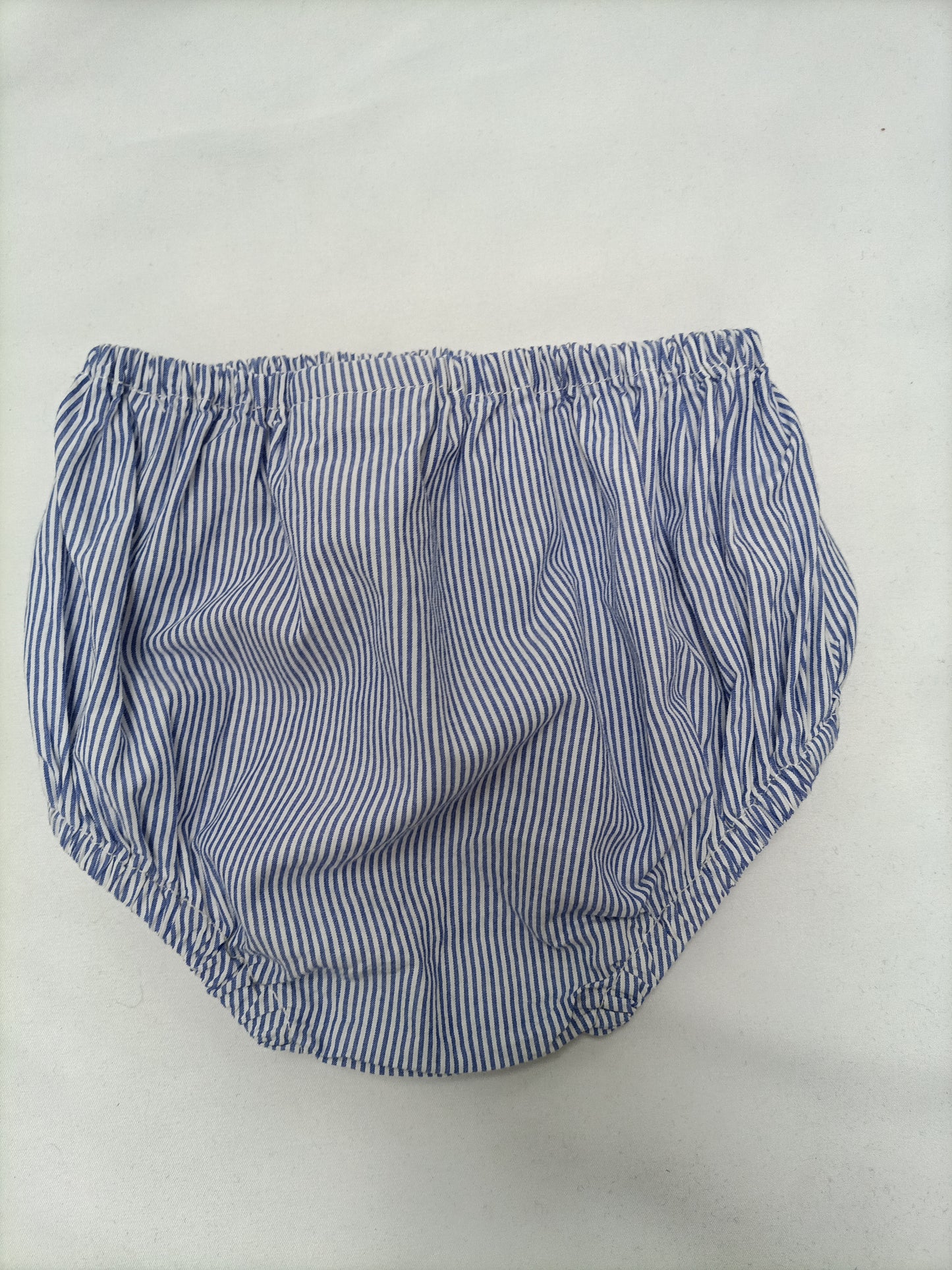 SERGENT MAJOR. Striped rompers, size 3 months