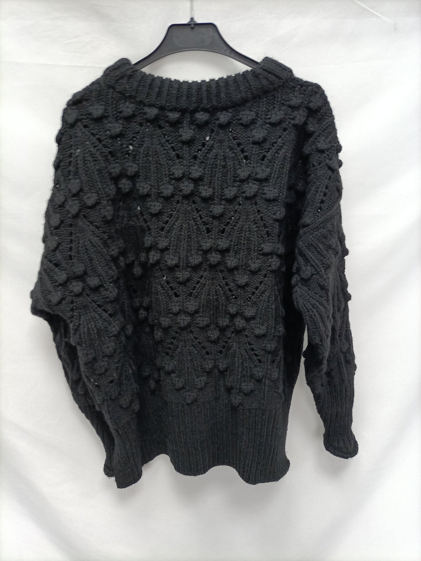 BIMBA Y LOLA. jersey fluido negro T.s