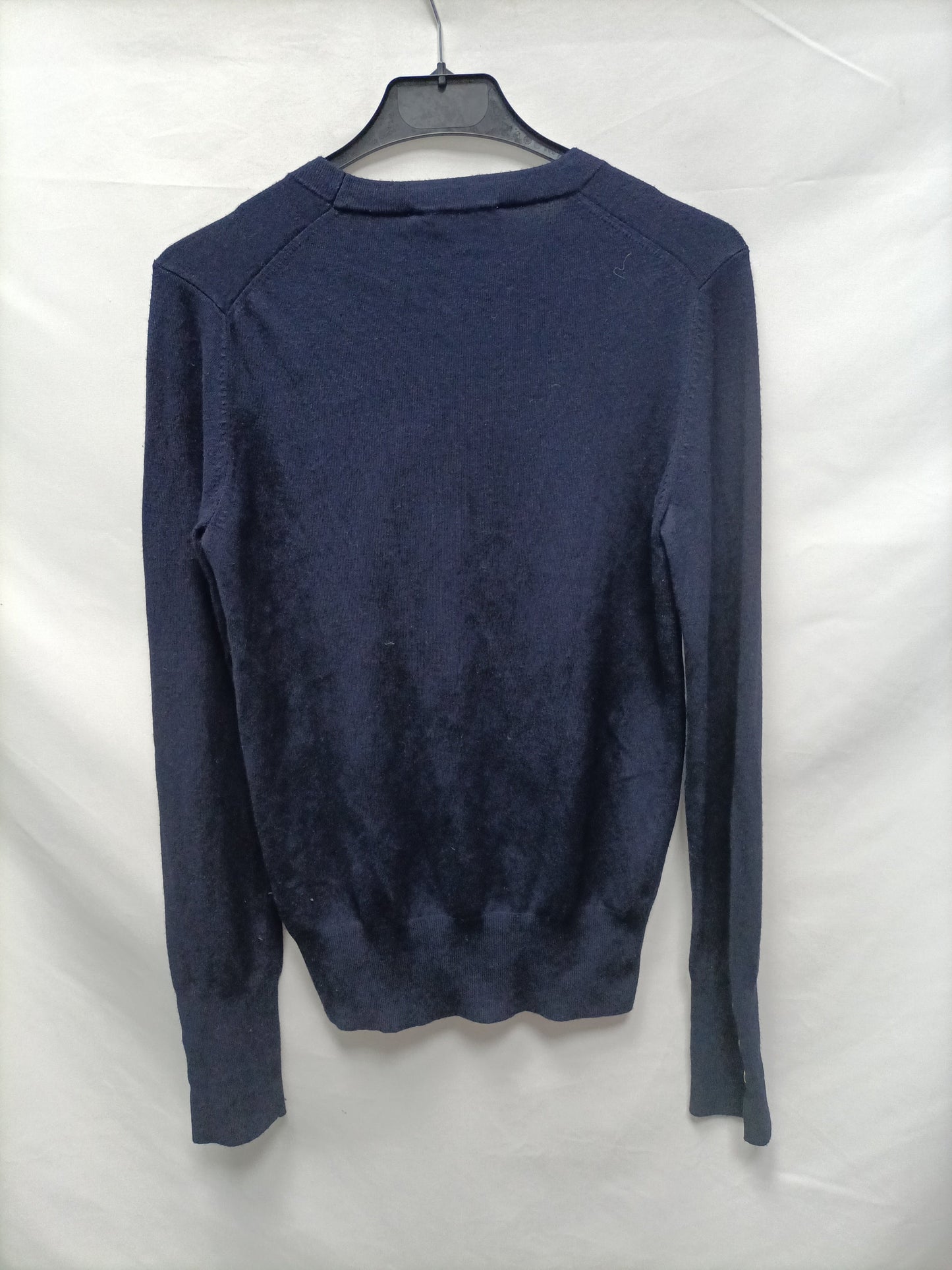 ZARA.Blue knitted sweater Tm