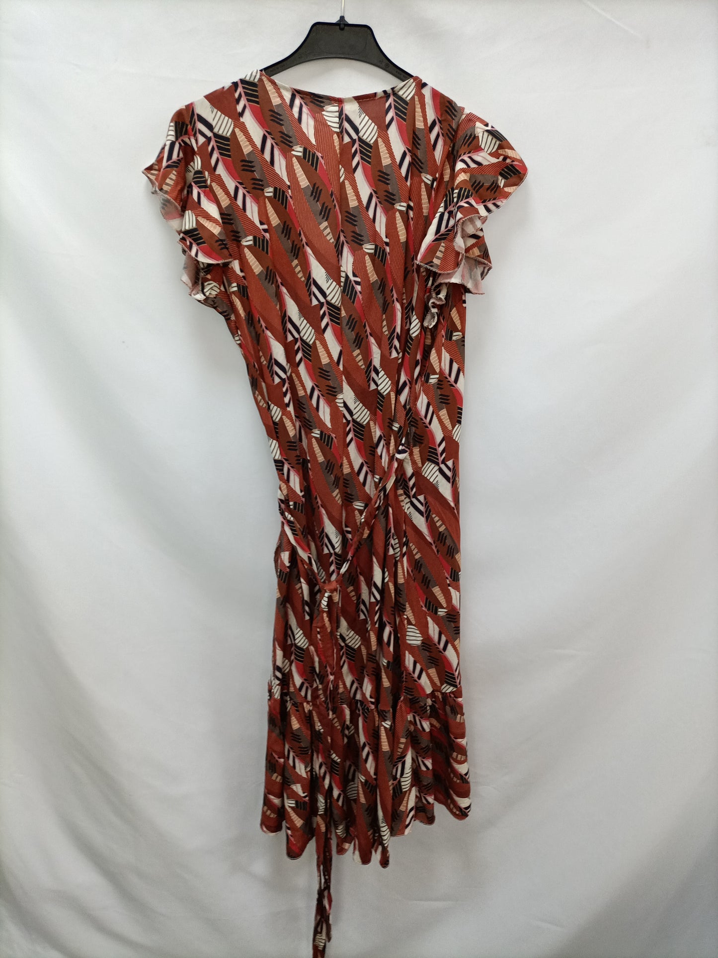 A PIE DE CALLE . Vestido midi estampado T.u (m)