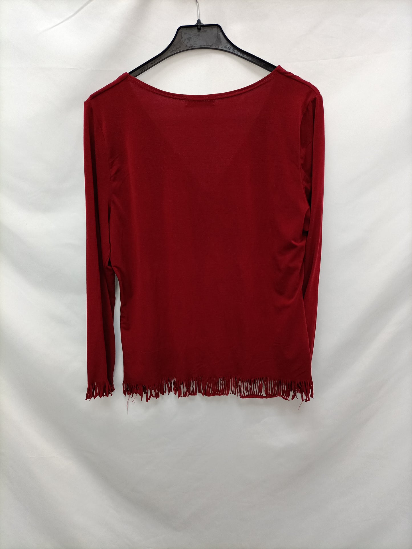 GENUINE. Camiseta flecos T.s