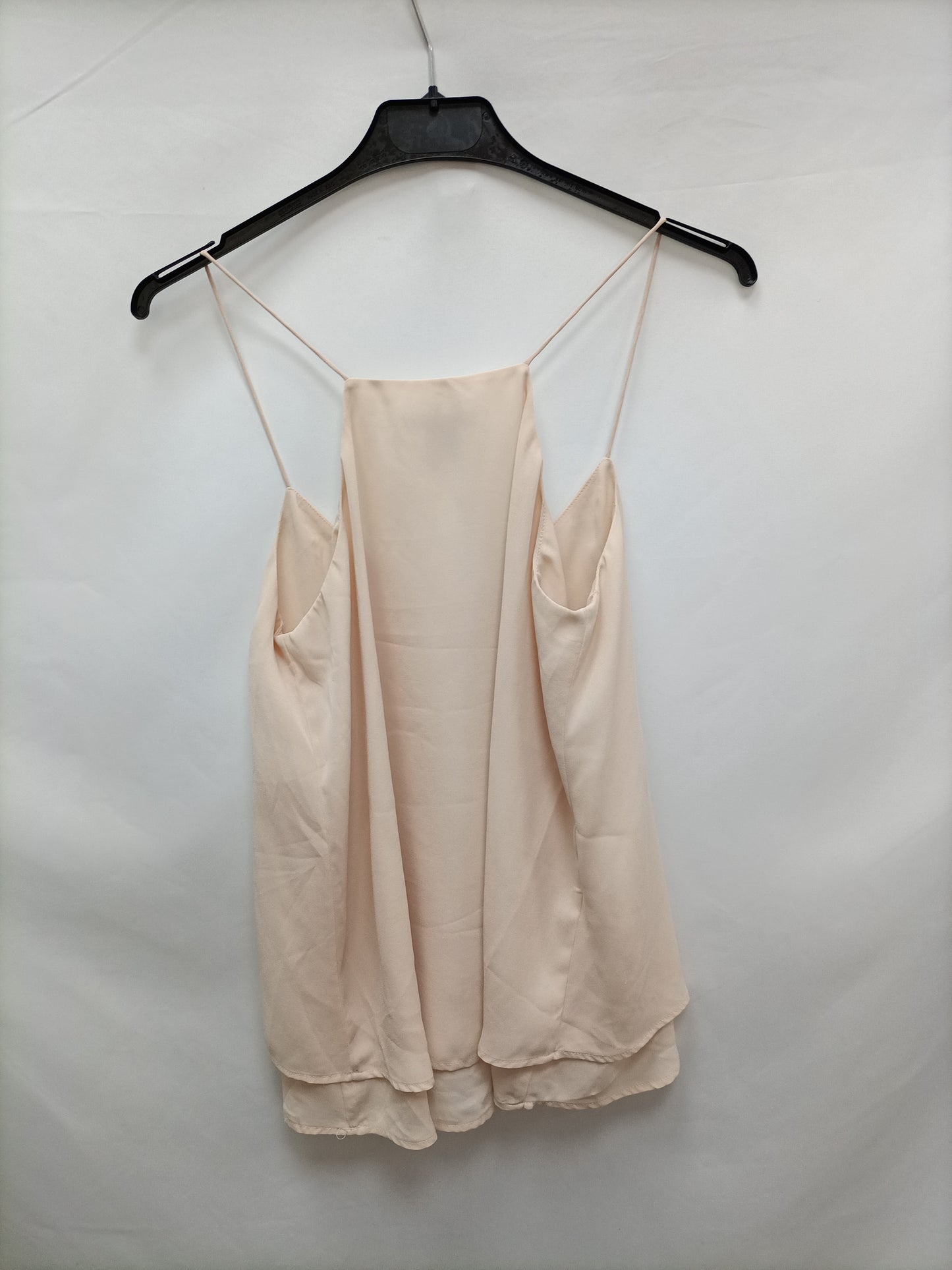 H&M. Pale pink strappy top size 34