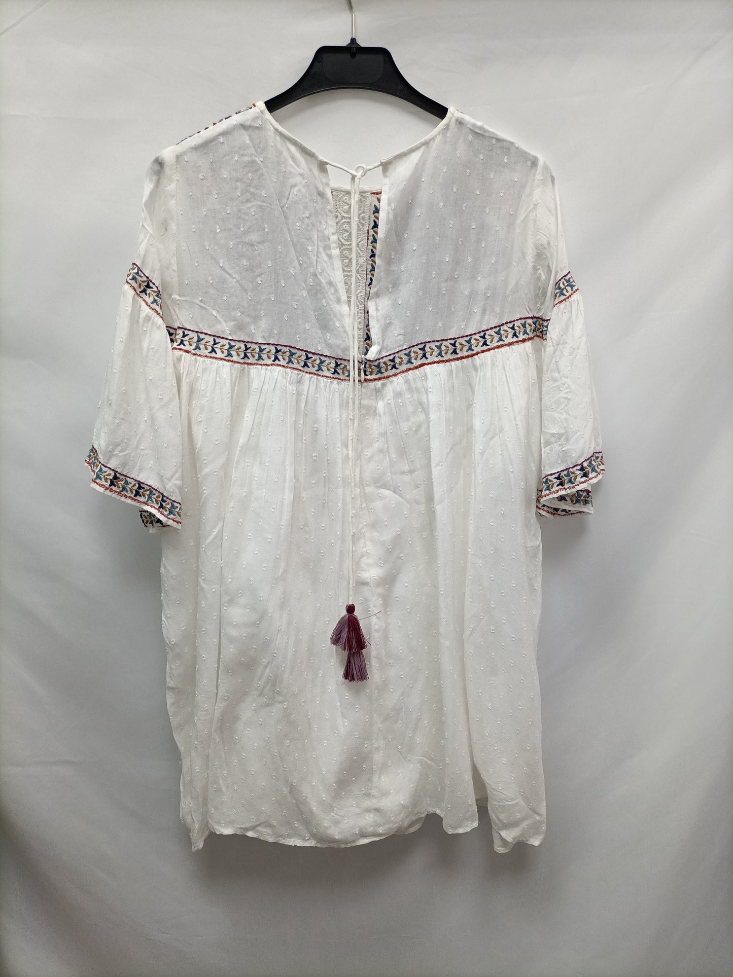 OTHERS. White plumeti jumpsuit Tu(m)