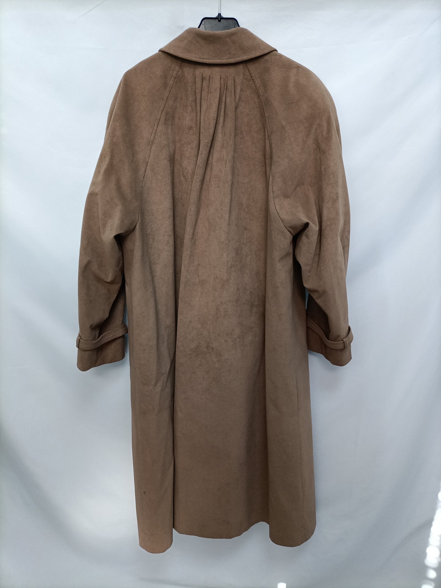 BURBERRY. Gabardina marrón vintage T.40