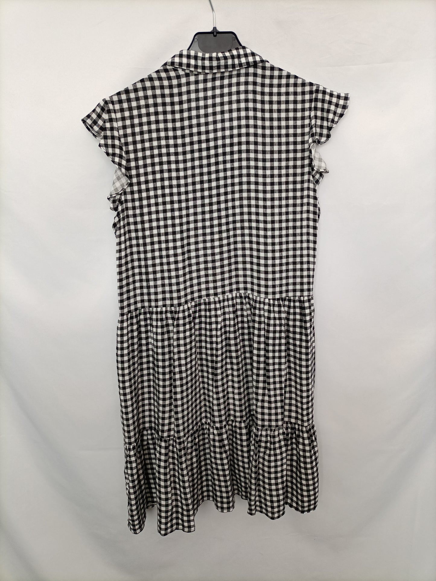 STRADIVARIUS. Vestido cuadros vichi T.l