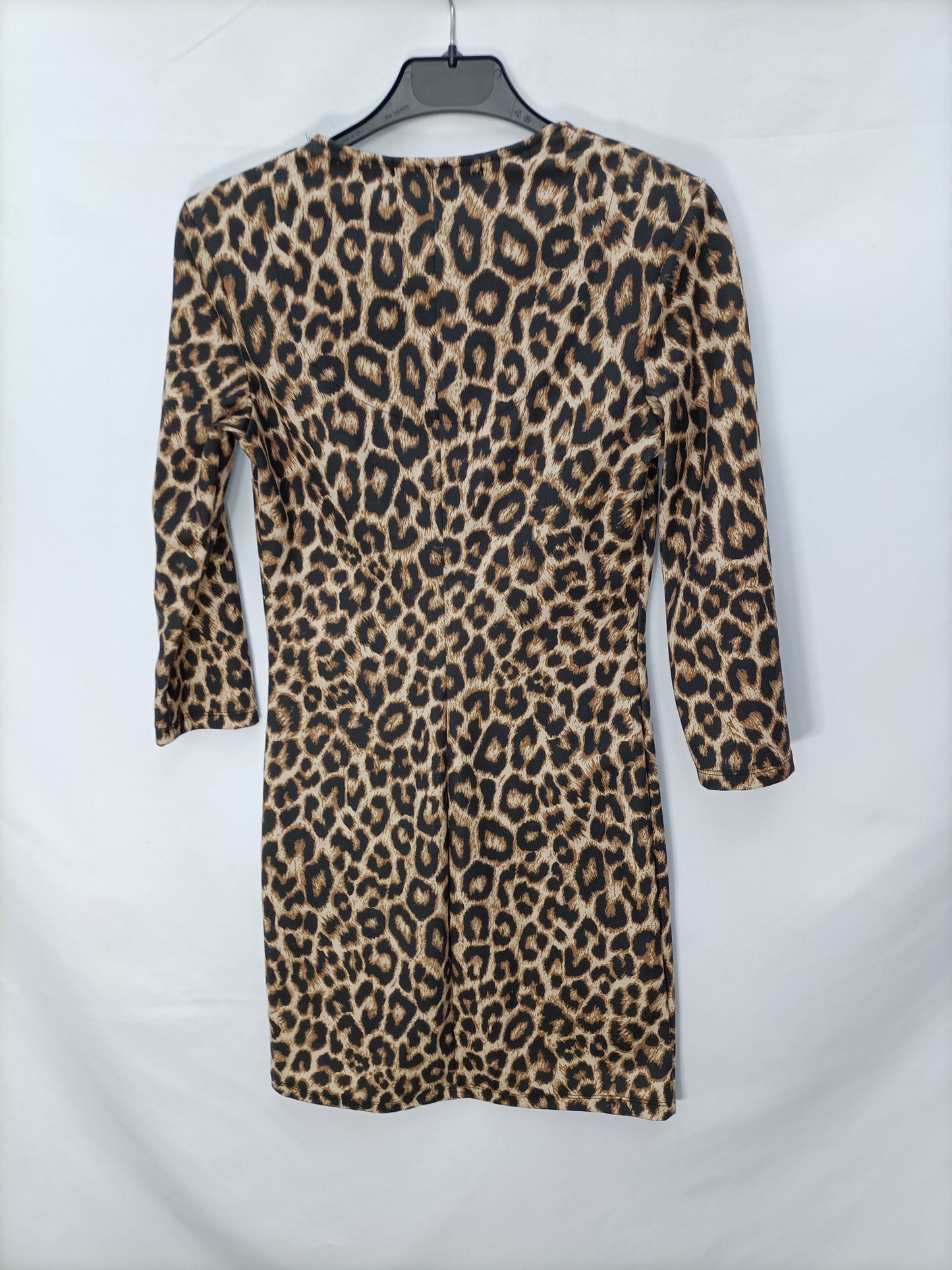 STRADIVARIUS. Vestido animal print T.m