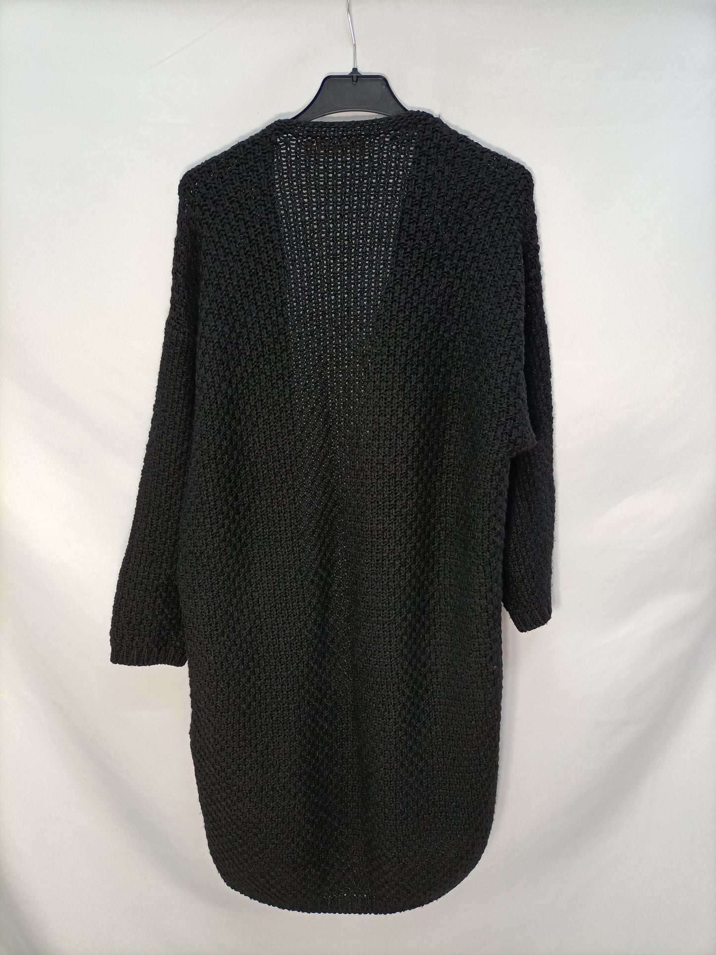 SLOWLOVE. Cárdigan punto negro T.xs