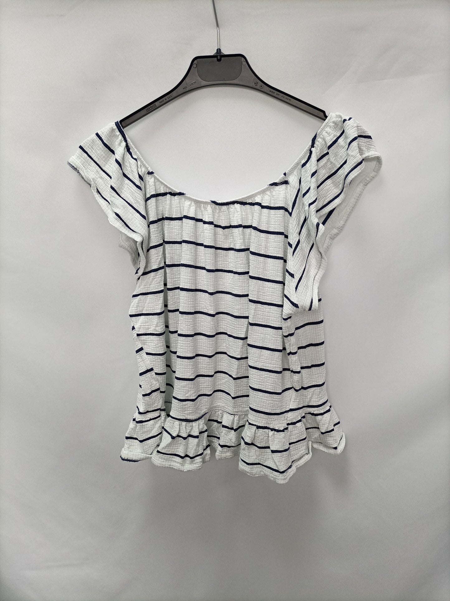 MANGO. Camiseta rayas marineras