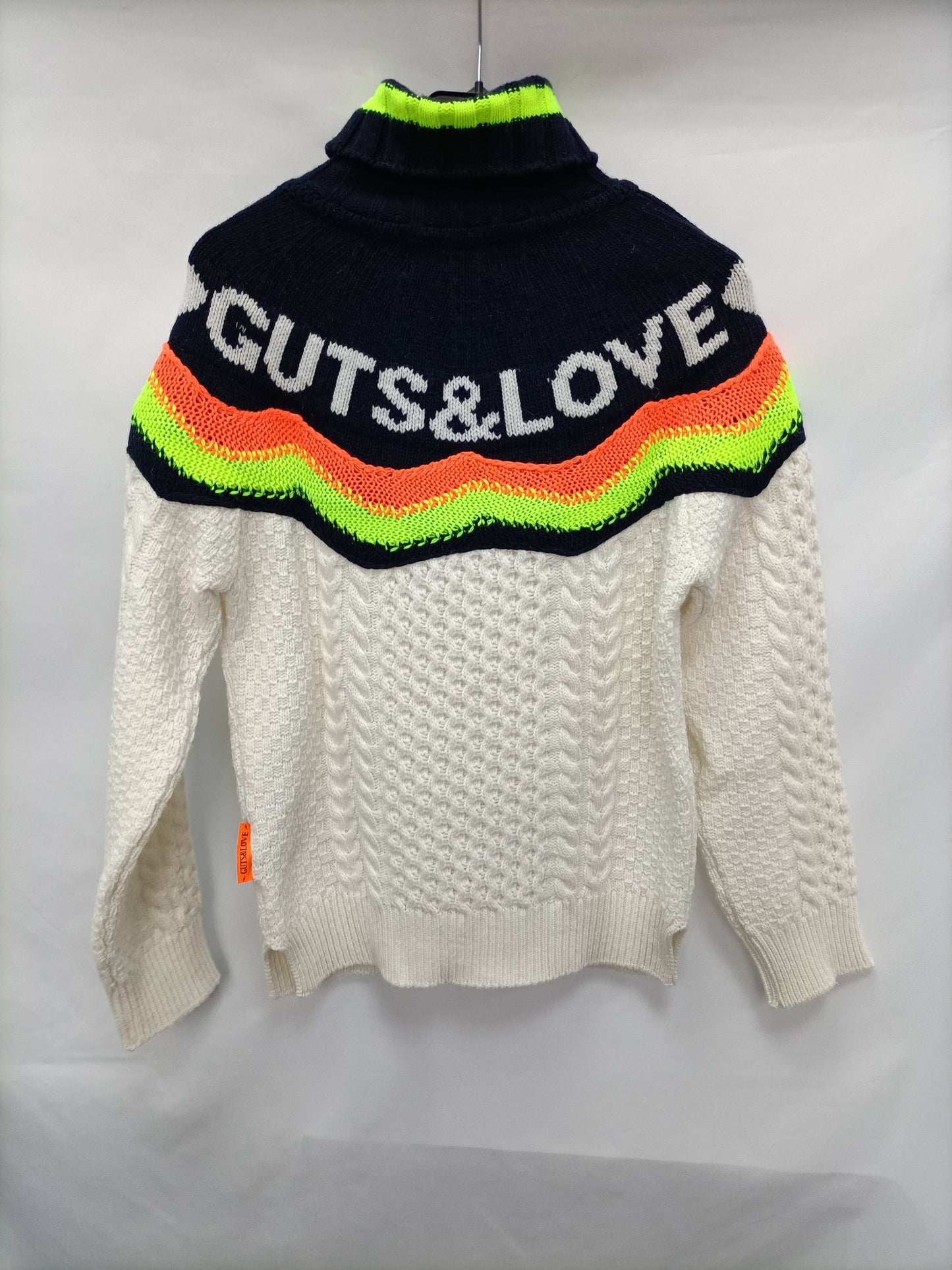 GUST&LOVE. Jersey punto fluor T.s