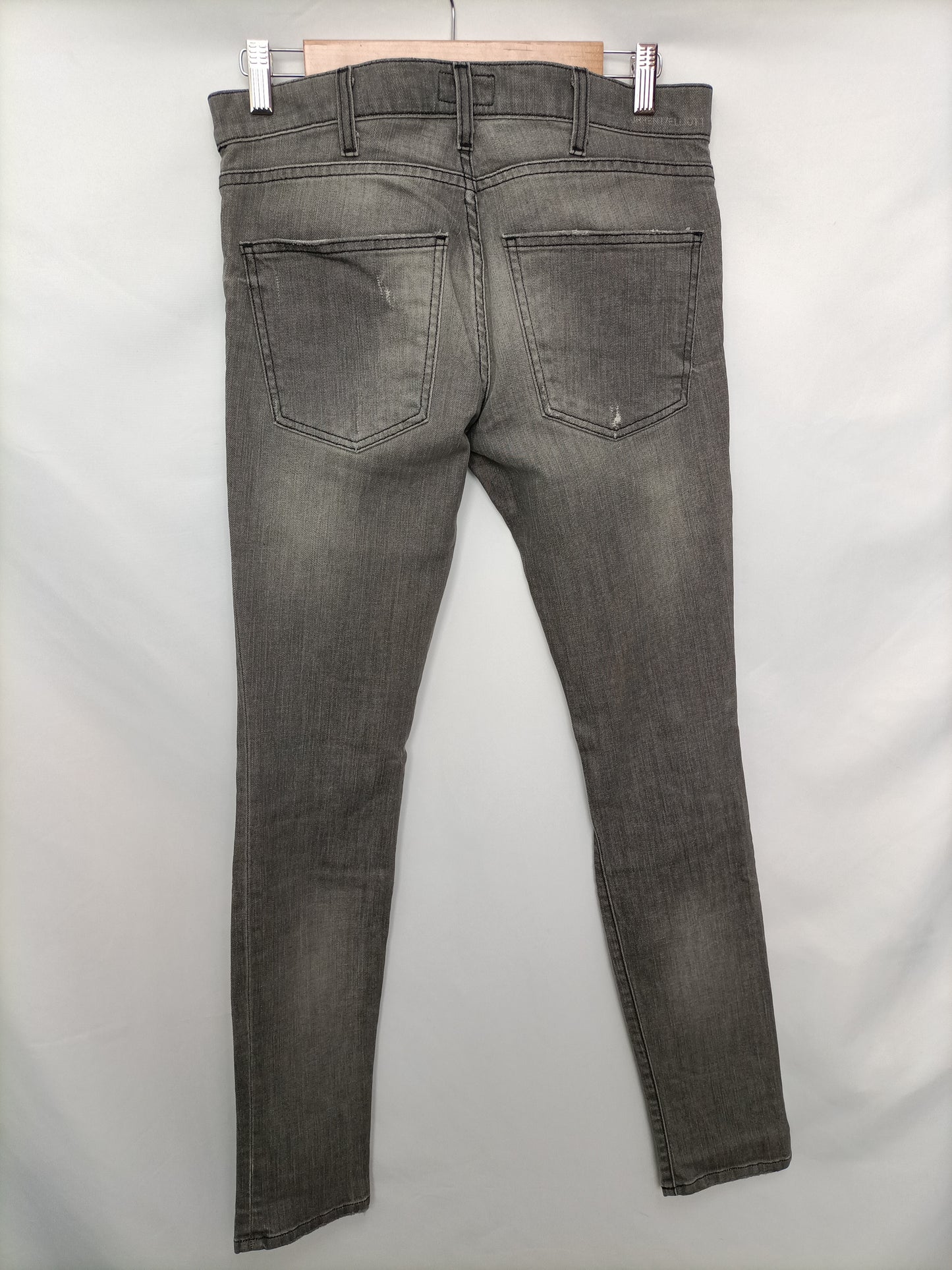 CURRENT ELLIOT. Ripped grey trousers size 40