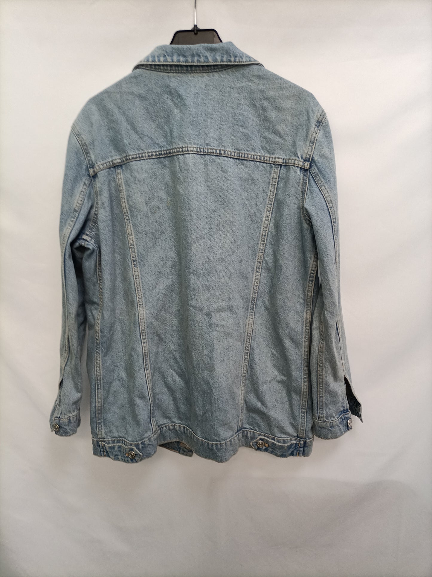 MANGO. Cazadora denim oversized T.m/l