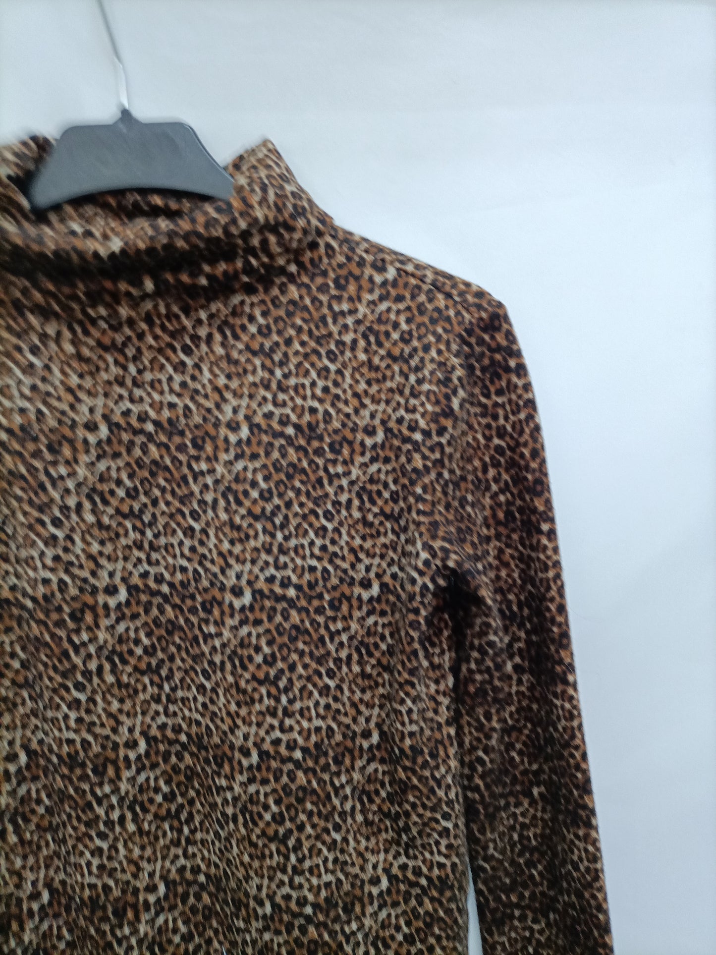 ZARA. Top animal print T.s