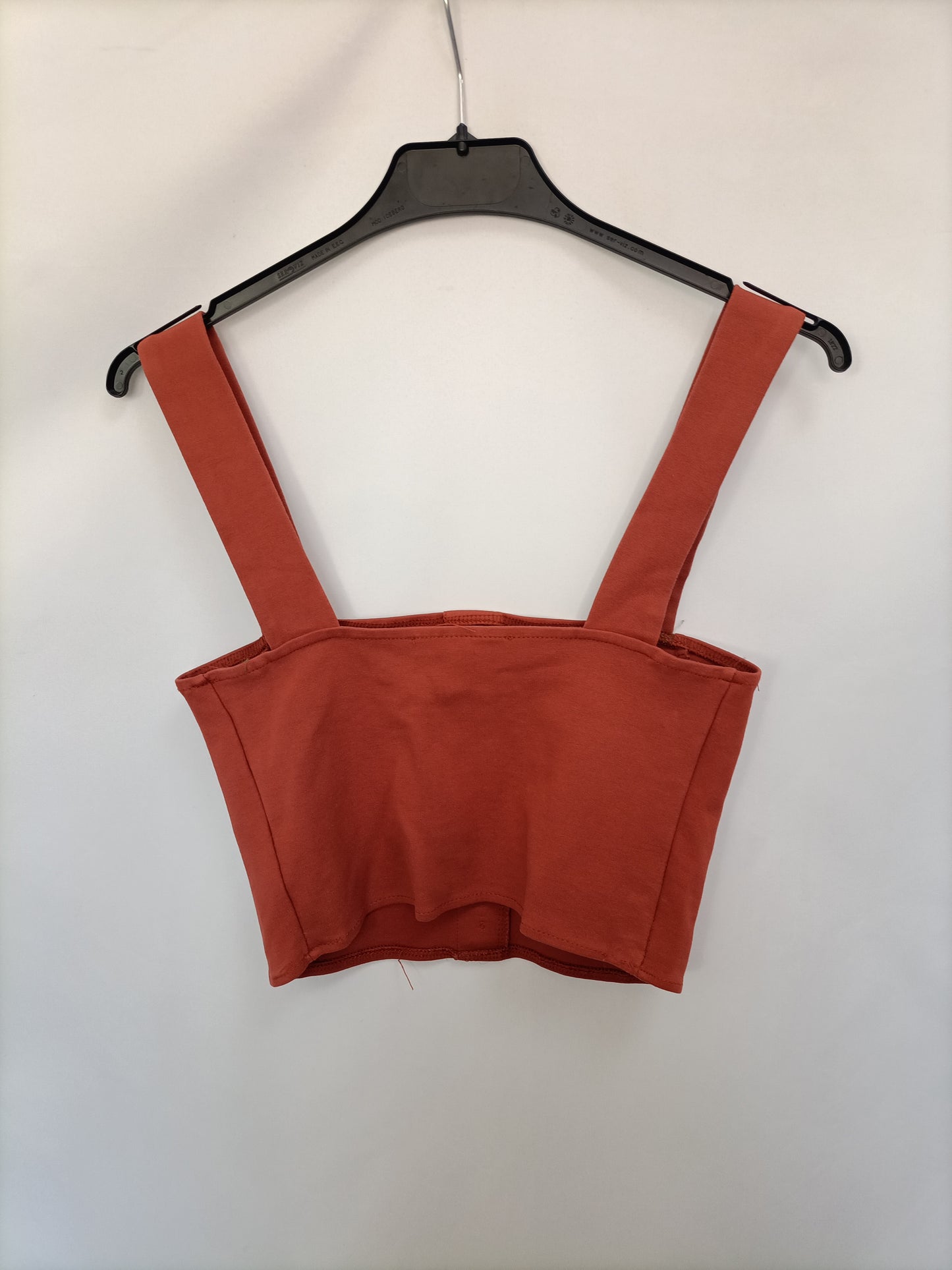 PULL&BEAR. Top Teja botones T.s