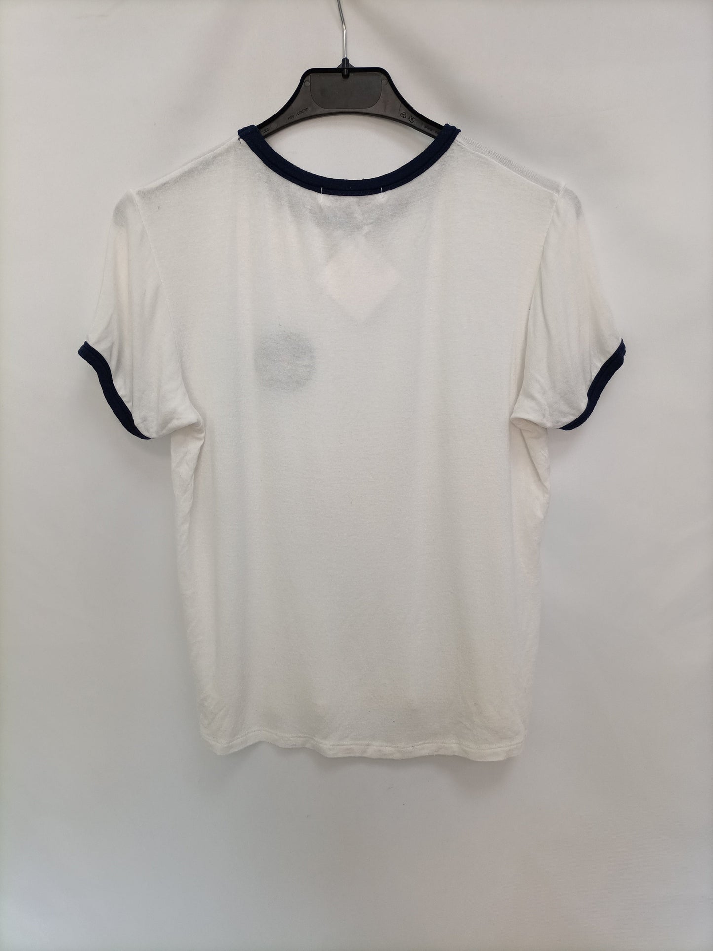 PULL&BEAR. Camiseta blanca T.m