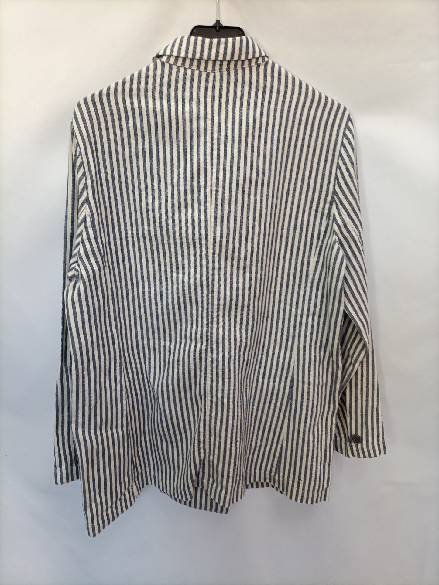 MANGO. Blazer rayas T.l