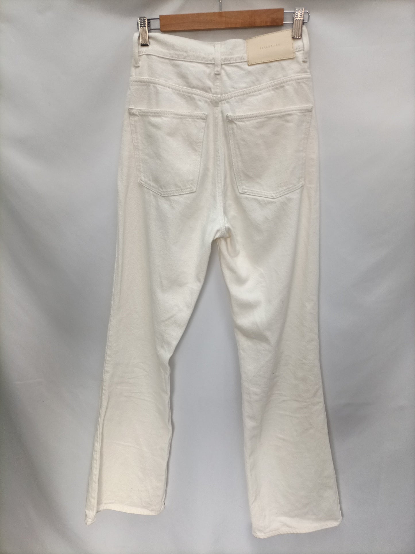 BELLEROSE. Beige flared trousers, size 34