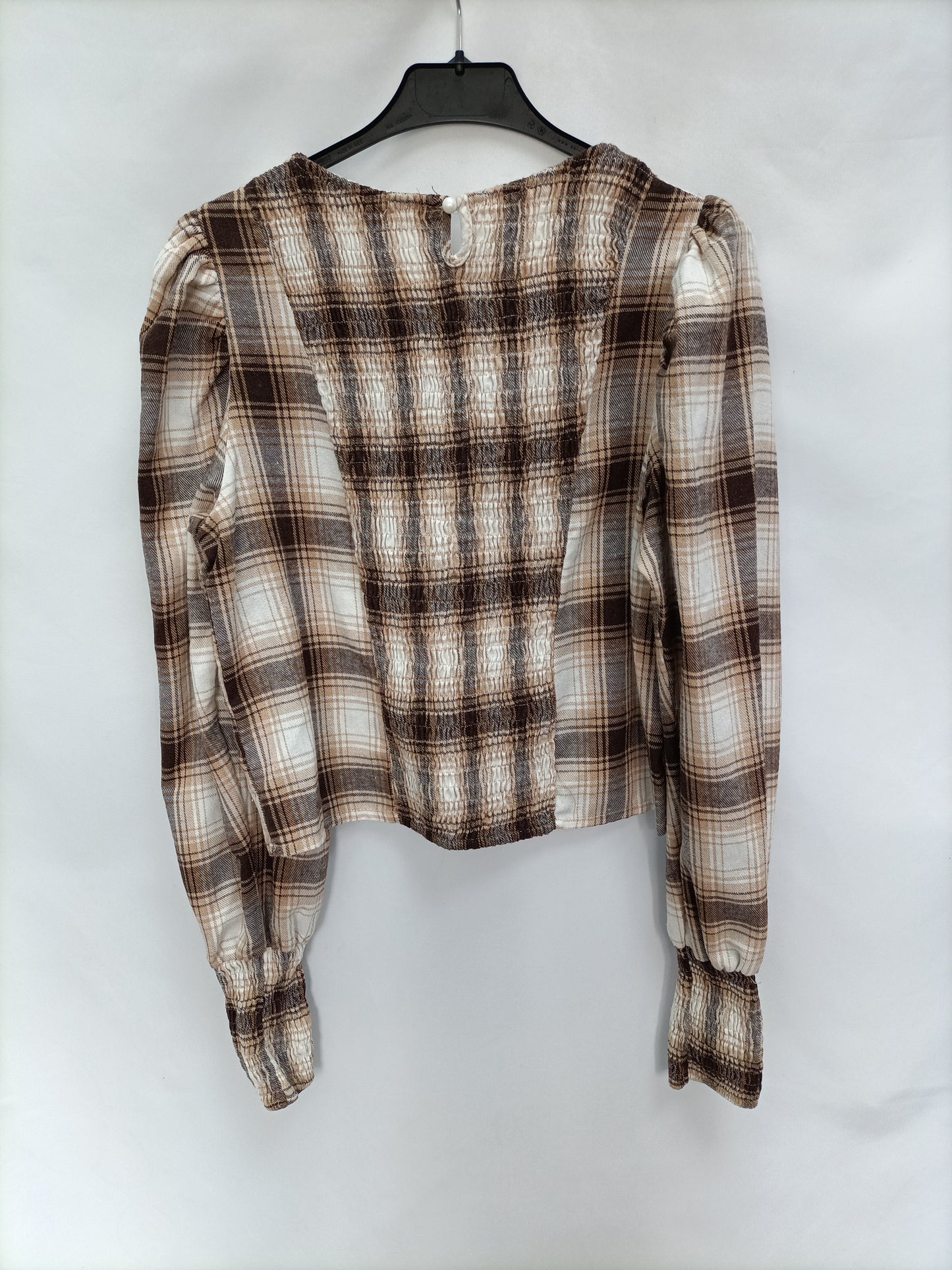 LOAVIES. Top corto cuadros T.m