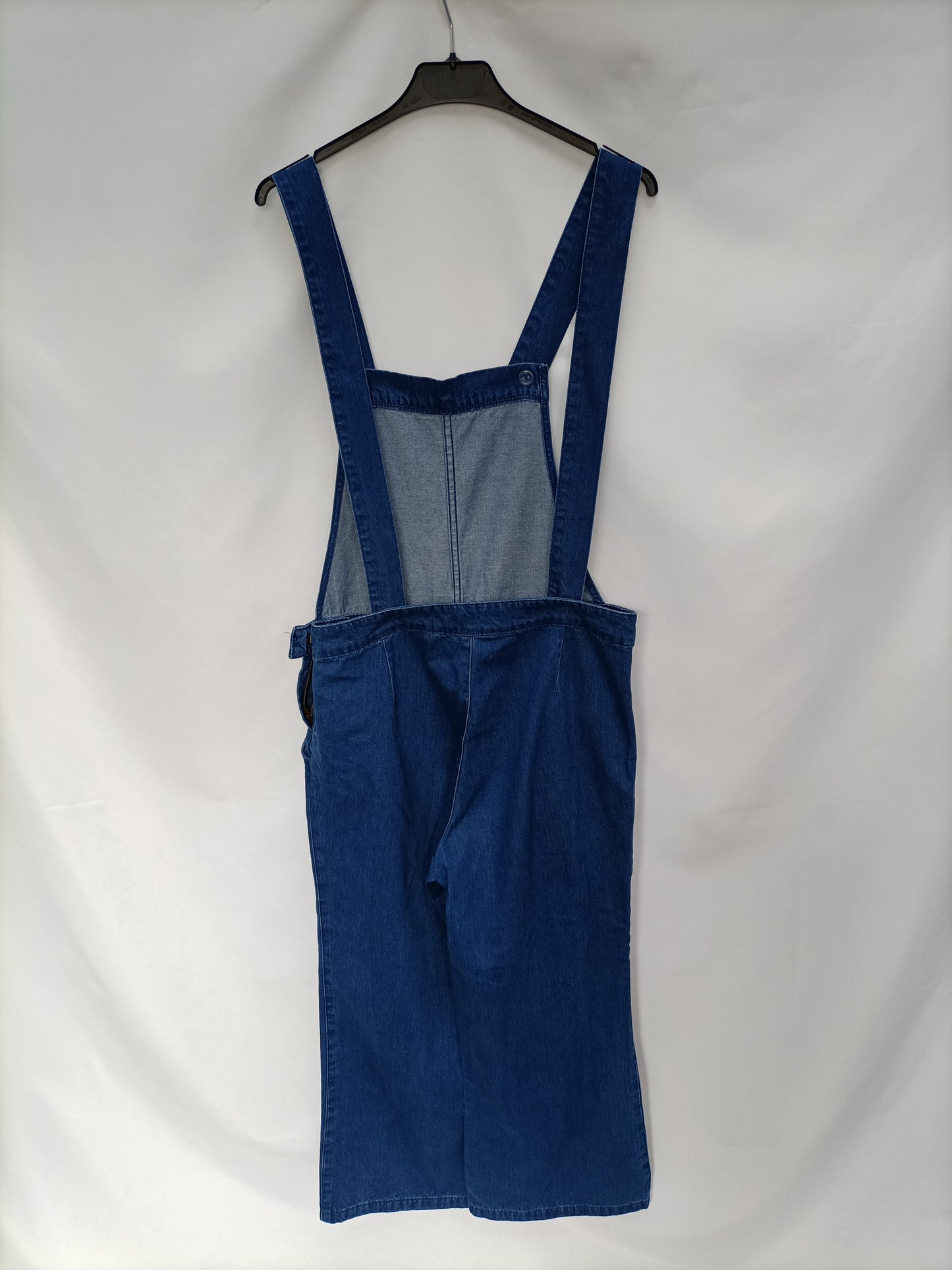 ZARA. Peto denim culotte T.m