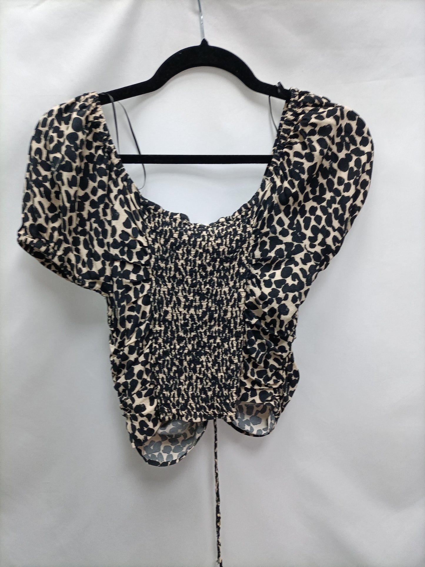 H&M. Top animal print T.m