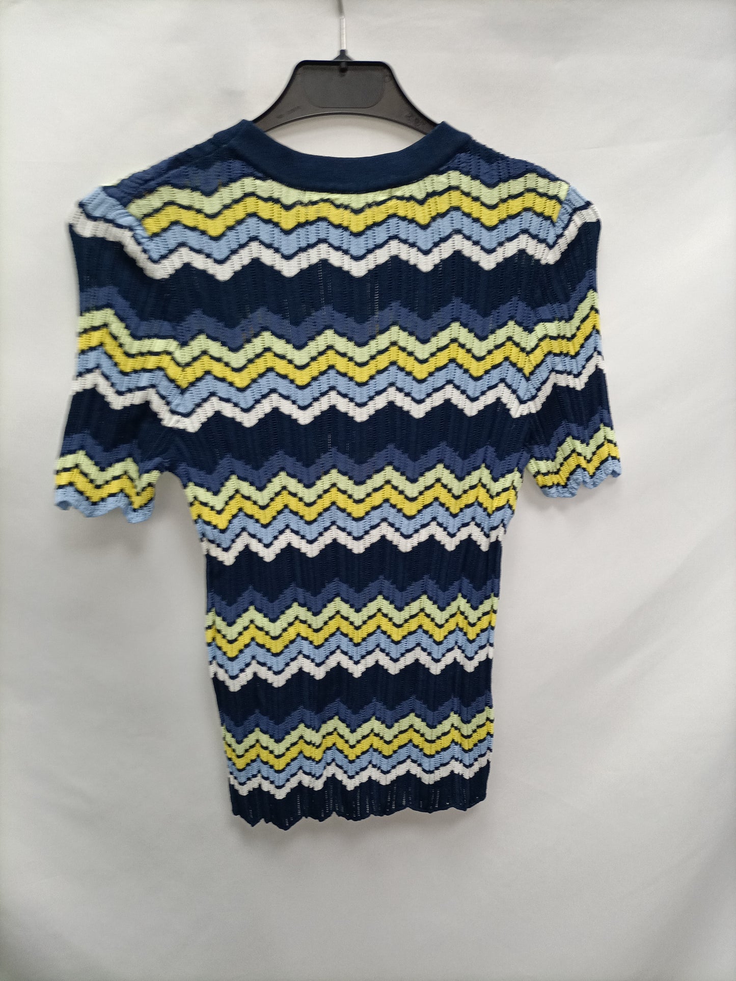 SFERA. Blue Ts knit top