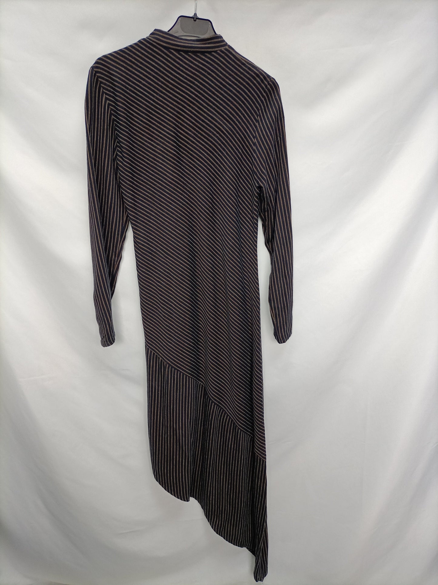 CRISTINA GAVIOLI. Striped midi dress Your(s)